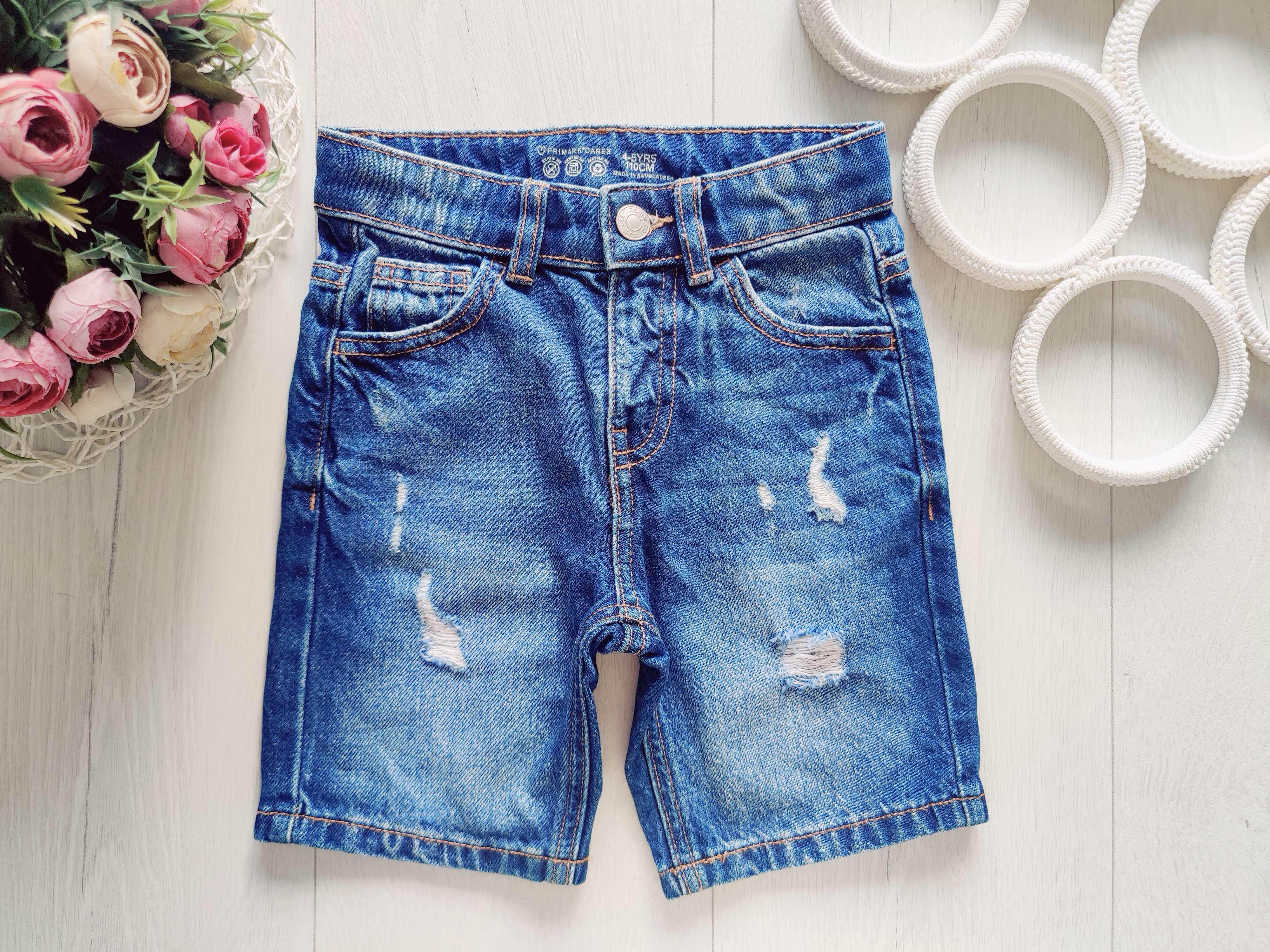 4,5 років, зріст 110 Дитячі джинсові шорти модні