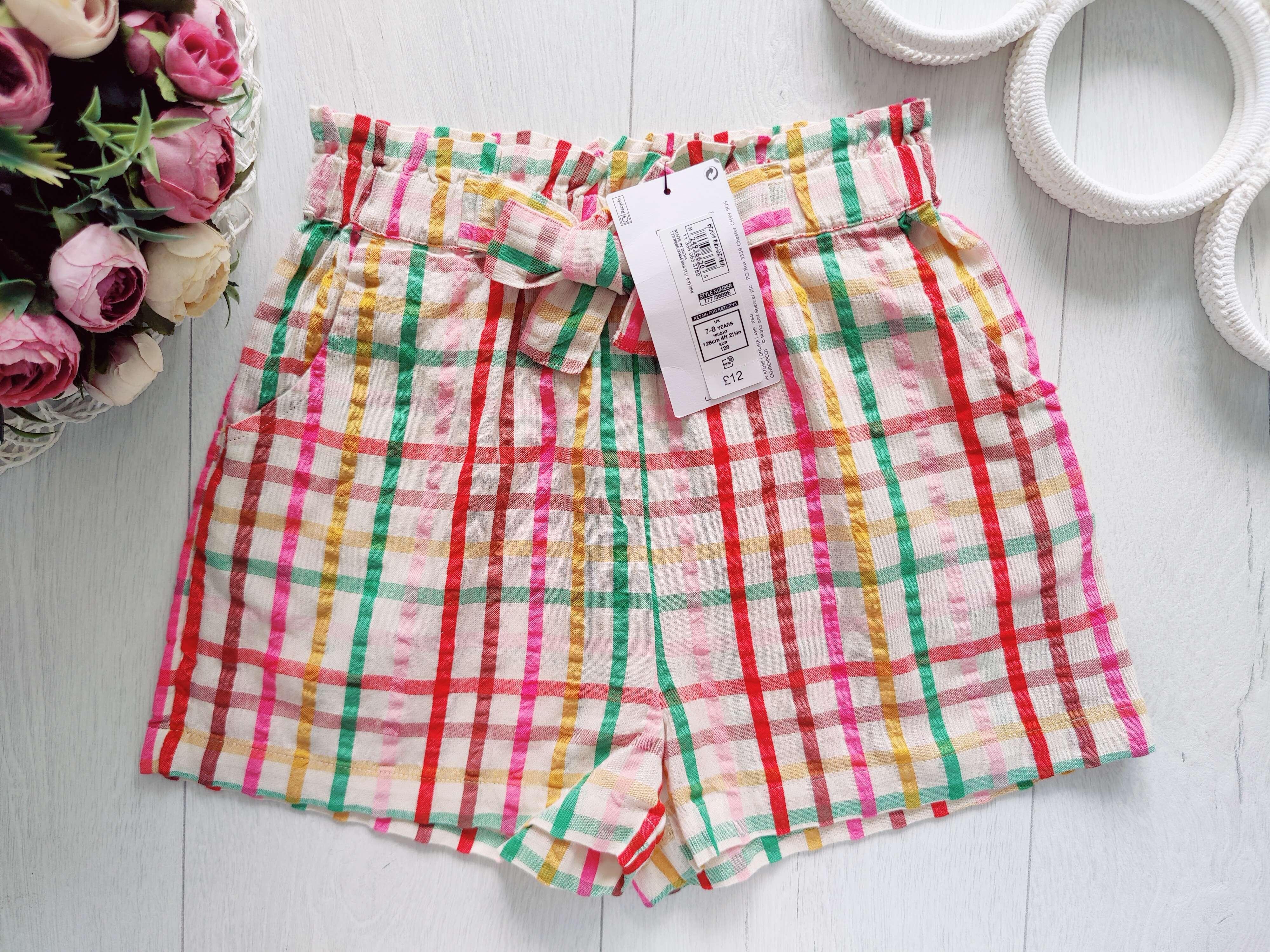 7,8 років, зріст 128 Нові шорти бавовняні