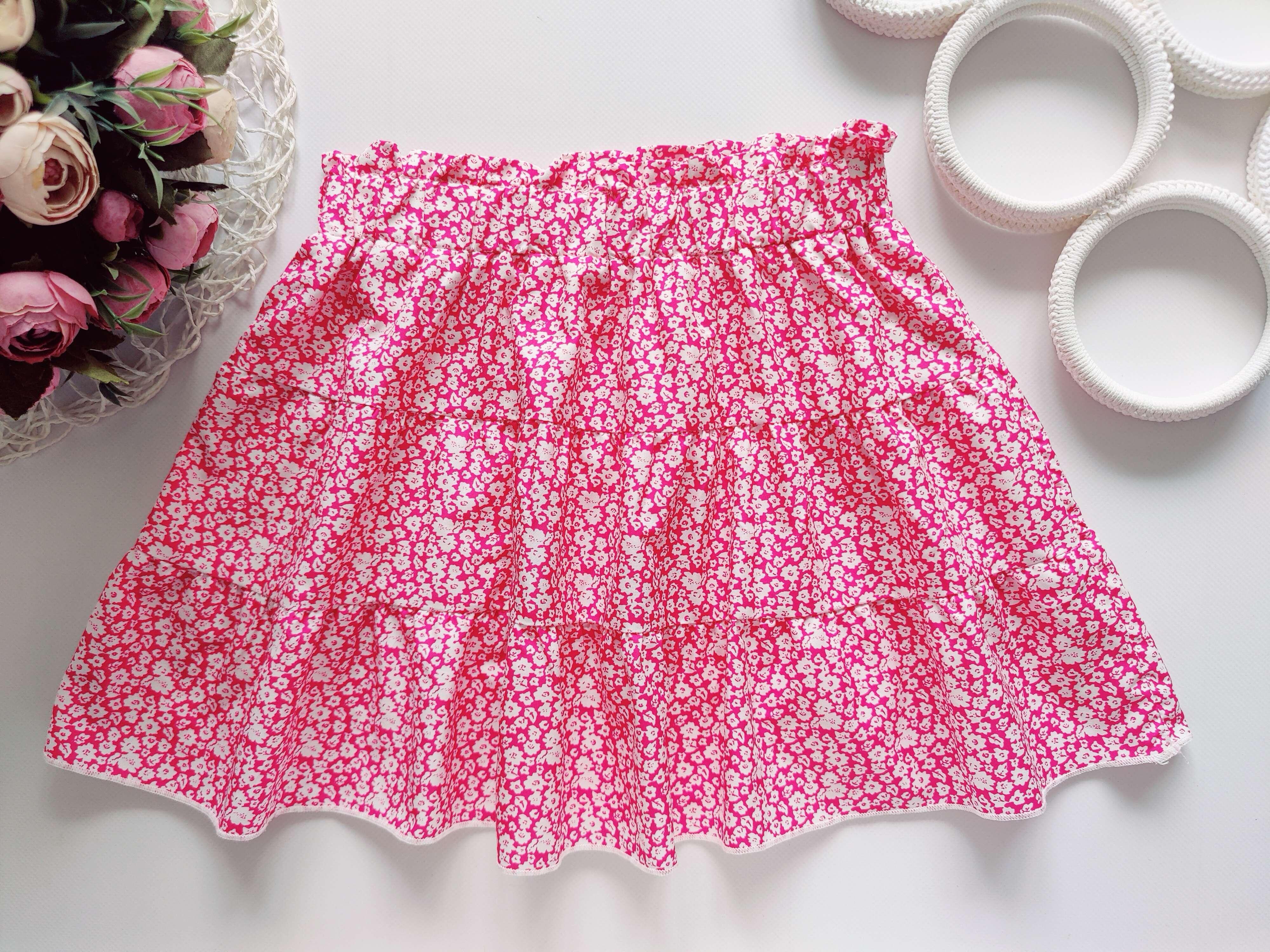 8,9 років зріст 128,134 Легка літня спідниця