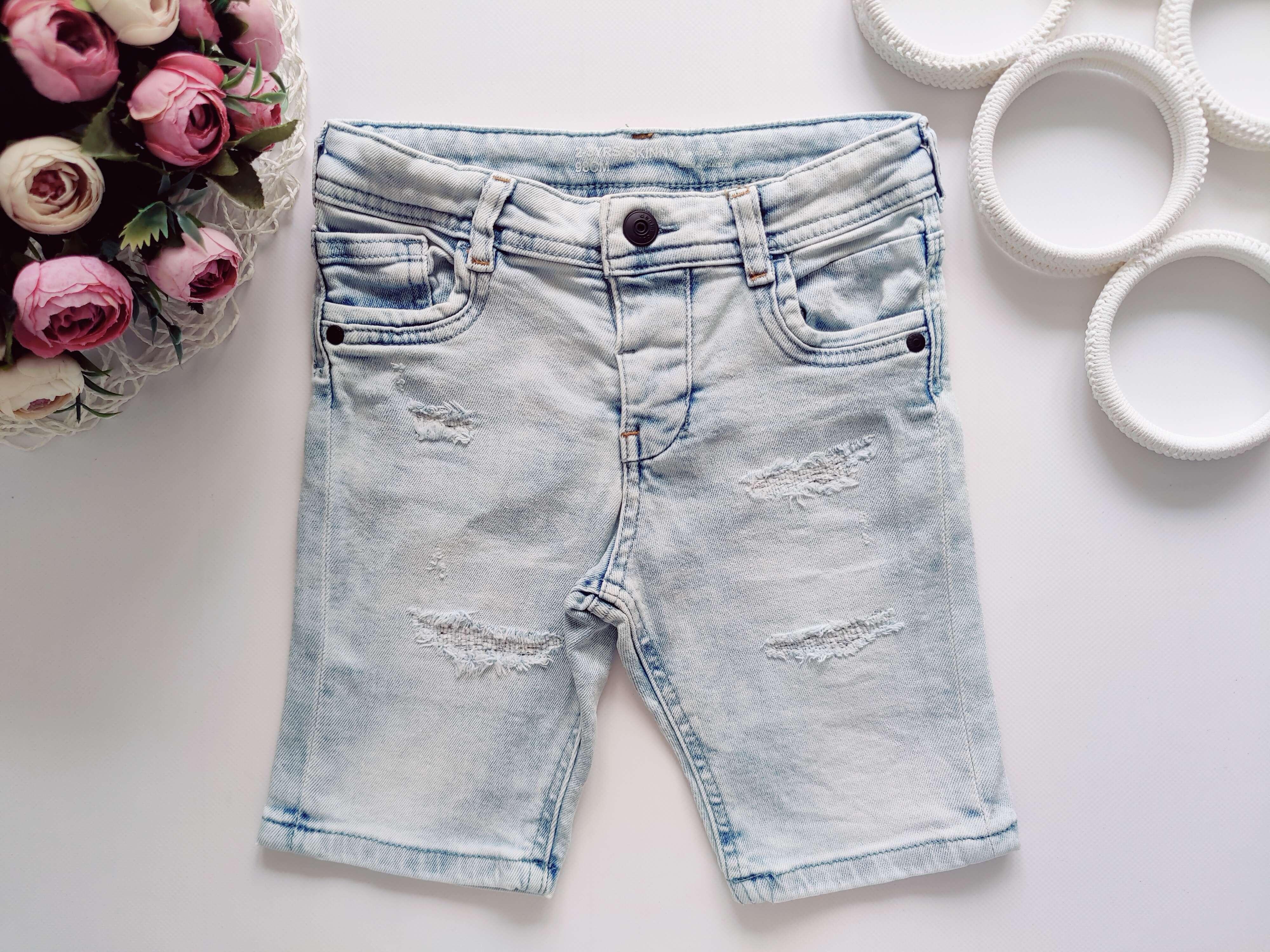 2,3 роки, зріст 98 Блакитні джинсові шорти
