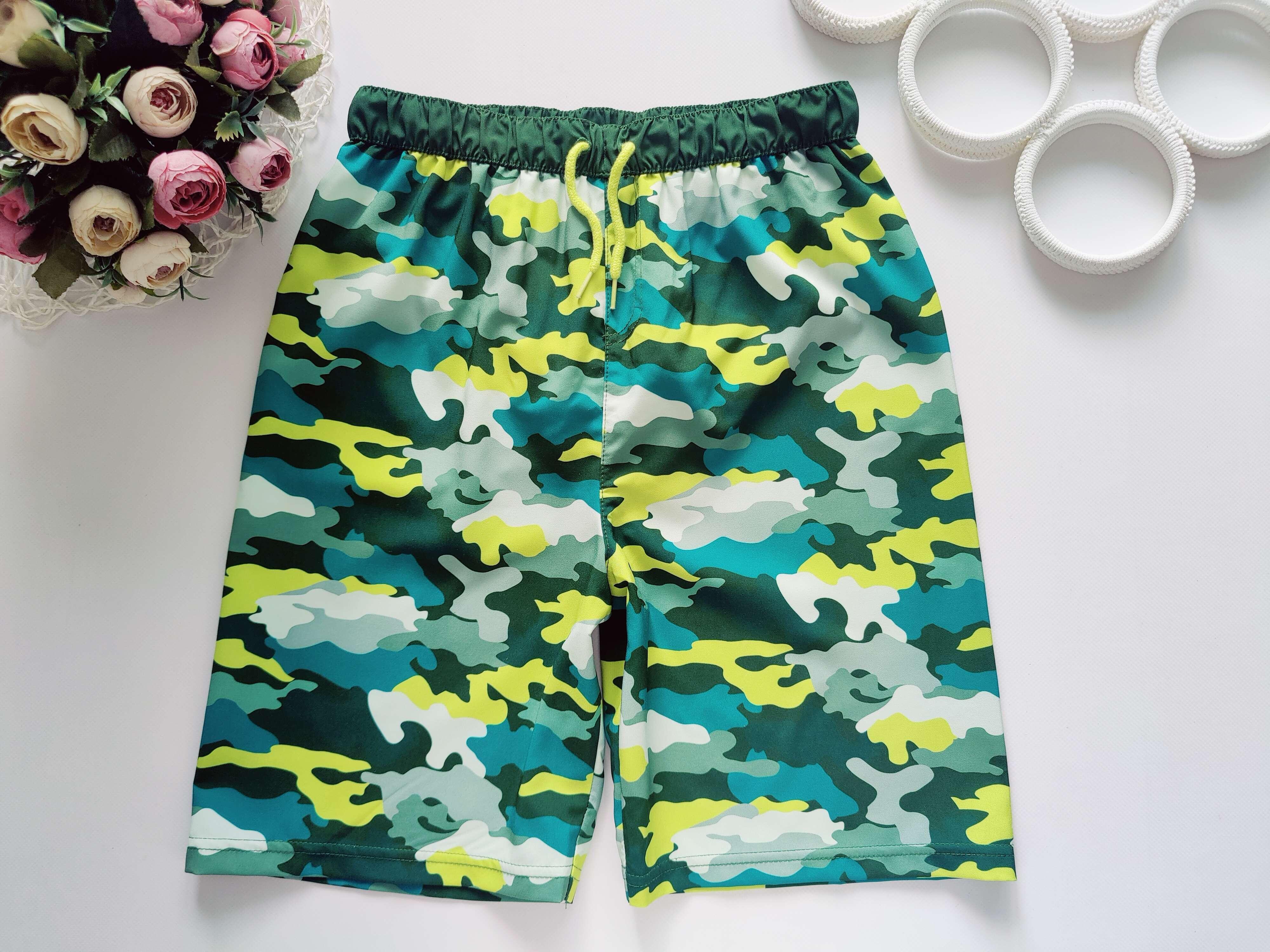 12,13 лет, рост 152,158 Шорты камуфляж