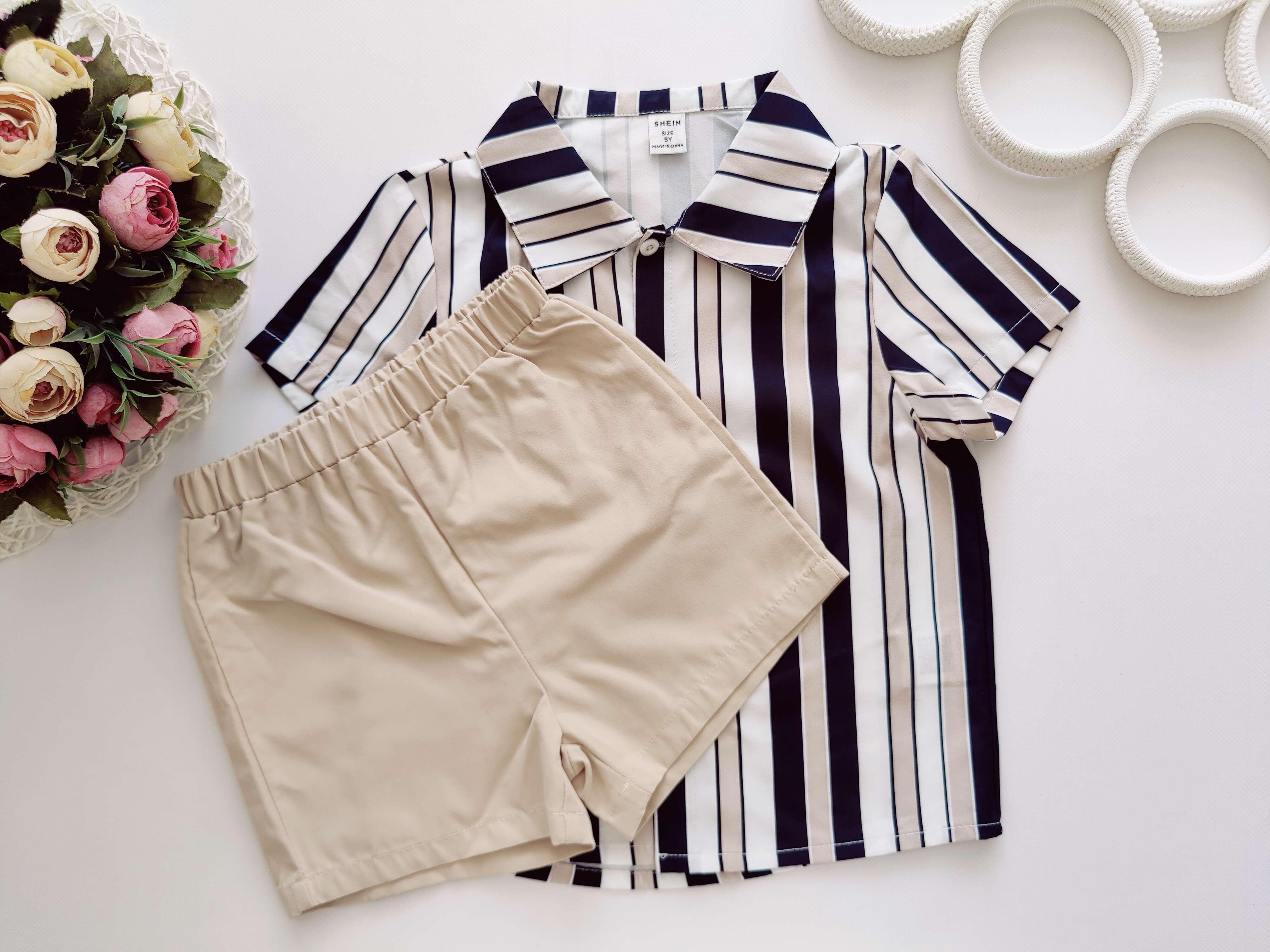 5 років, зріст 110 Сорочка з шортами, костюм літній