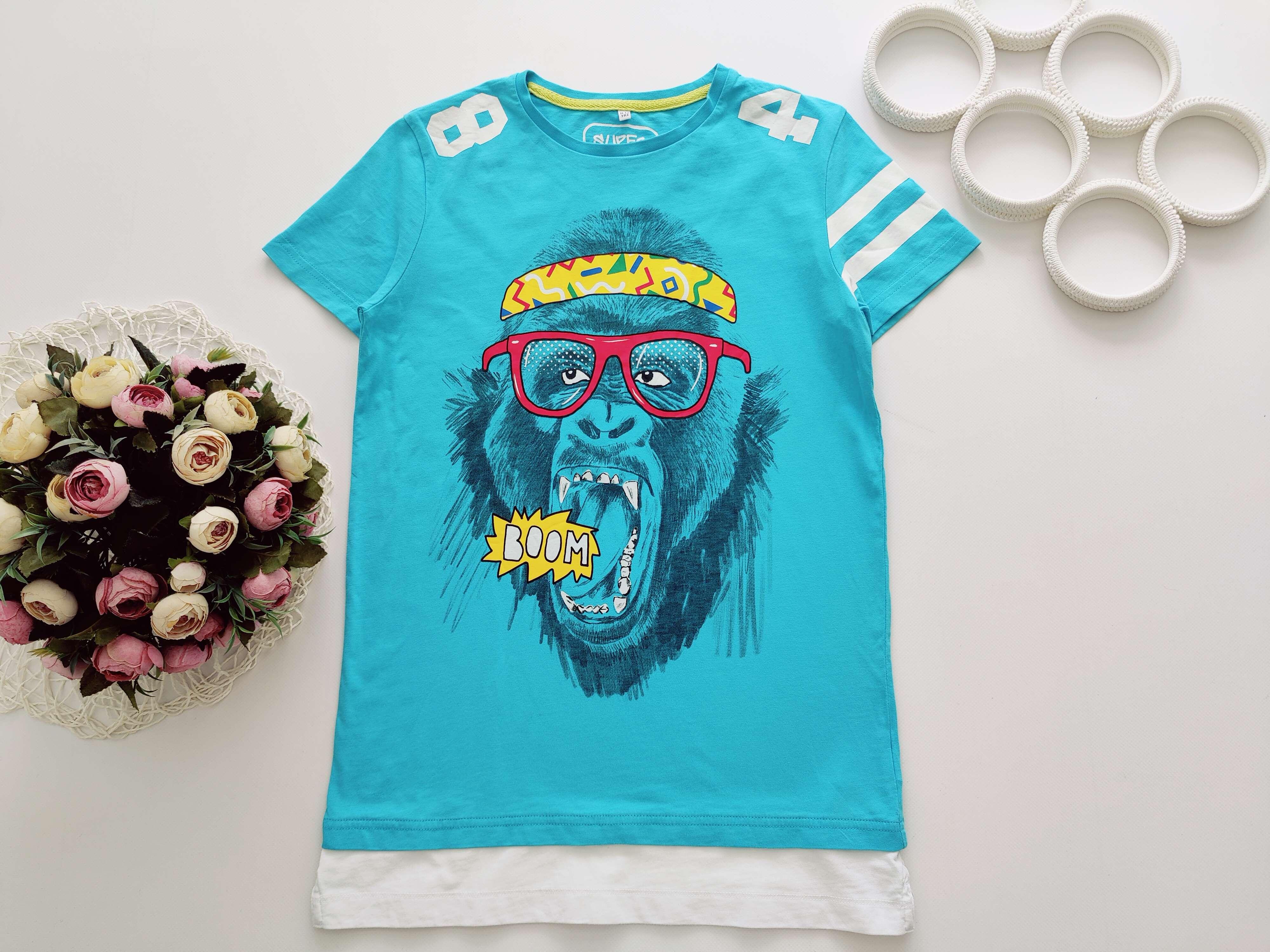 11,12 років, зріст 152 Футболка з мавпою