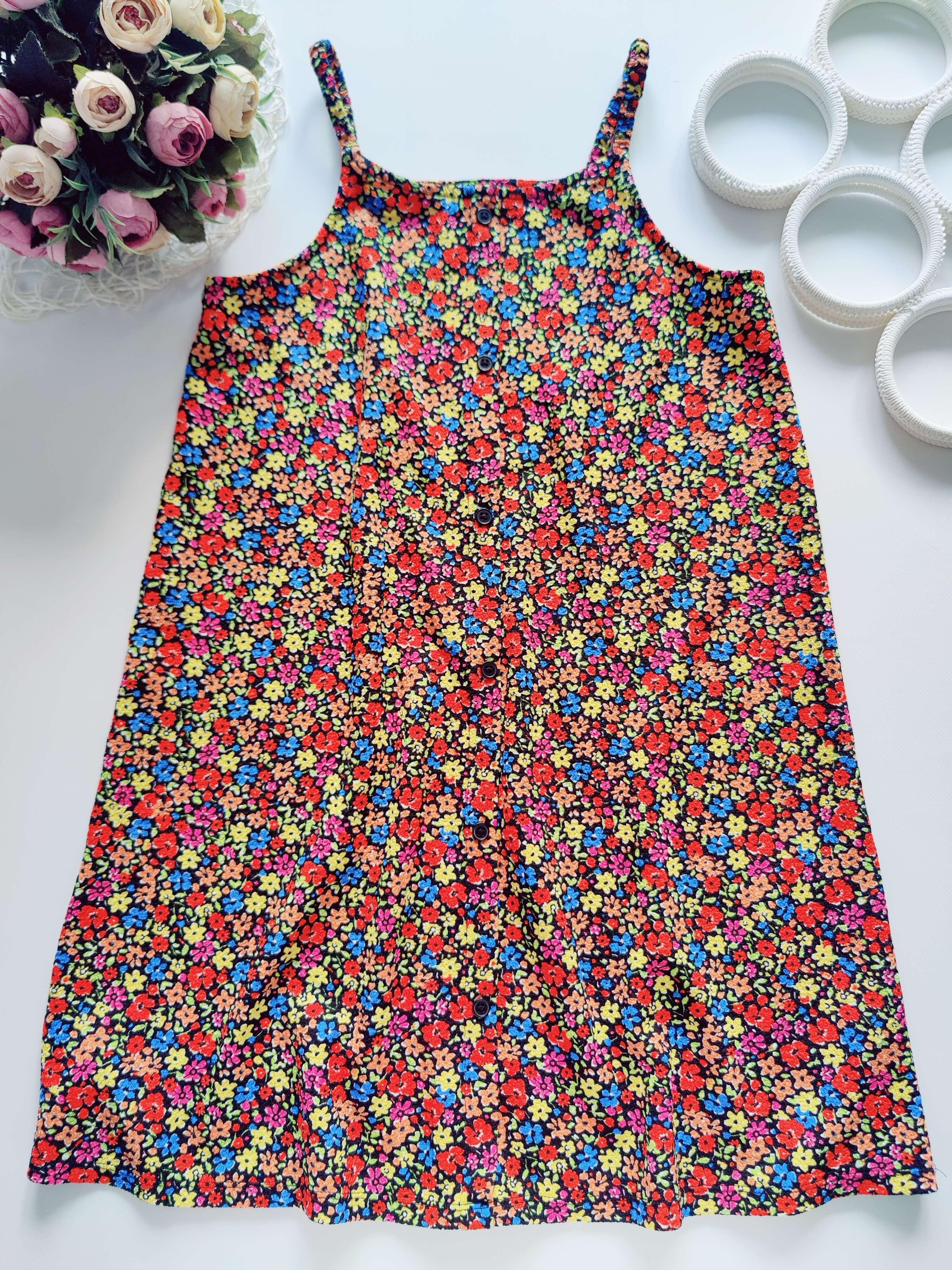 11,12 років, зріст 152 Сарафан у квіточках