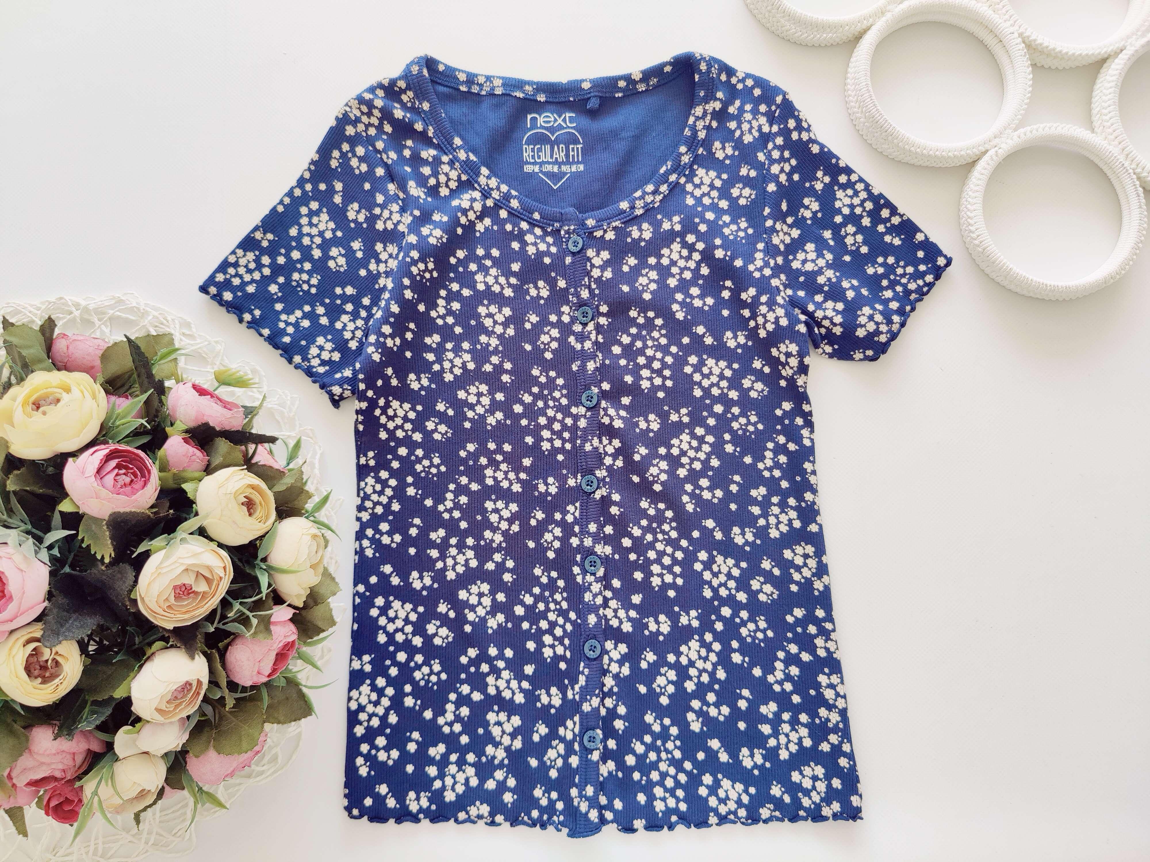 9 років, зріст 134 Футболка в рубчик