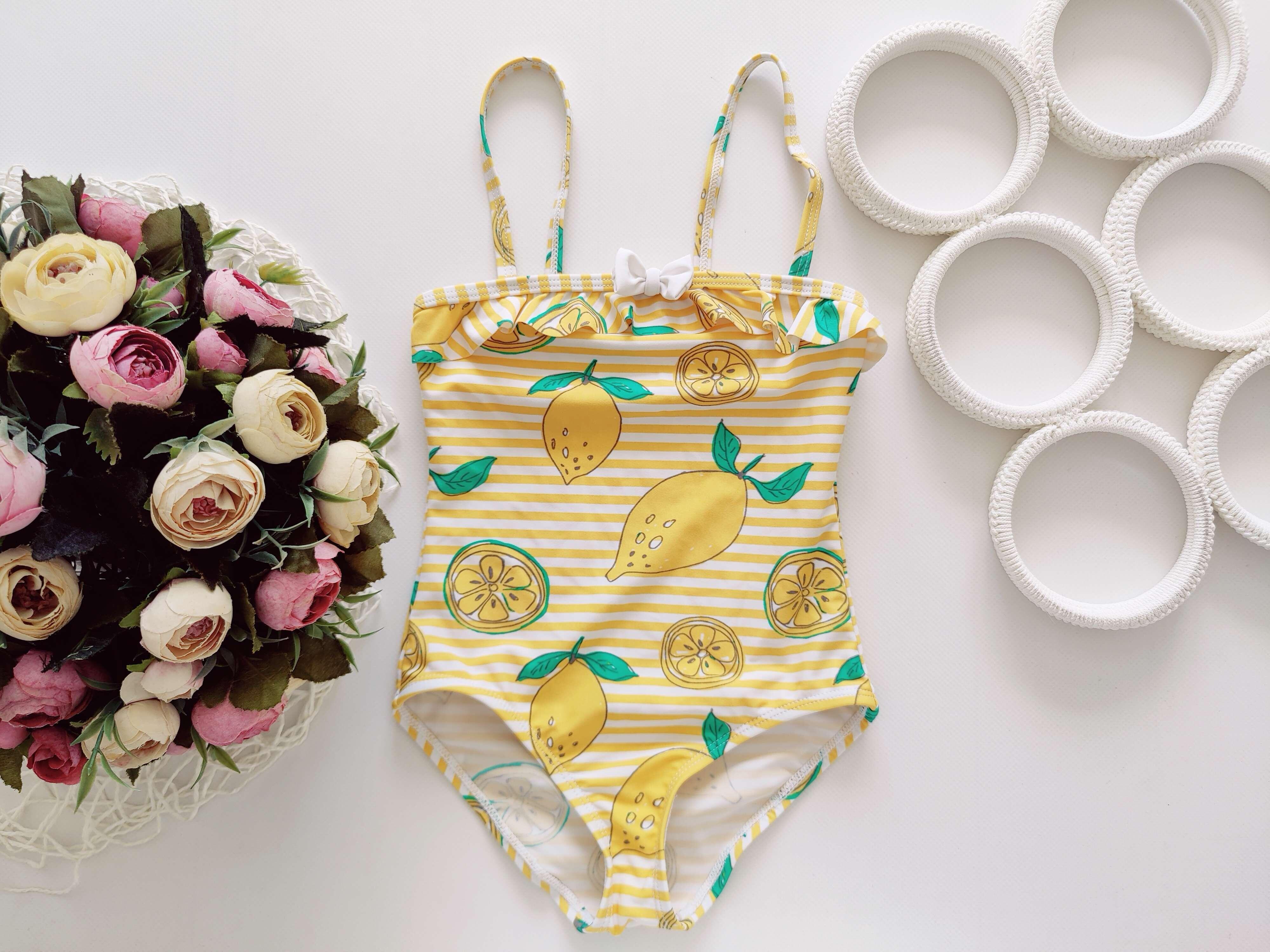 3 роки, зріст 98 Купальник у лимонах