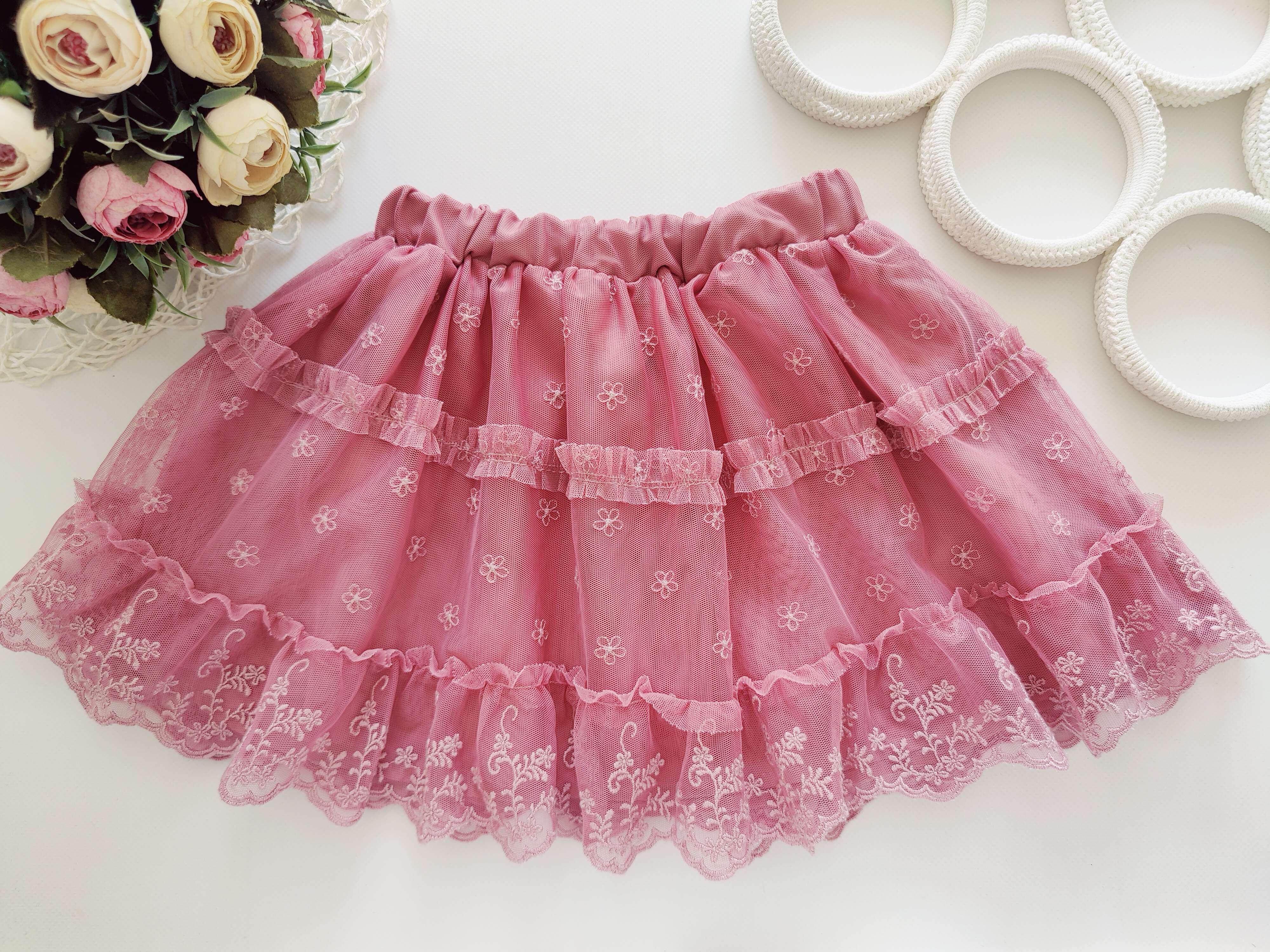 1,5,2 роки, зріст 92 Красива пишна спідниця