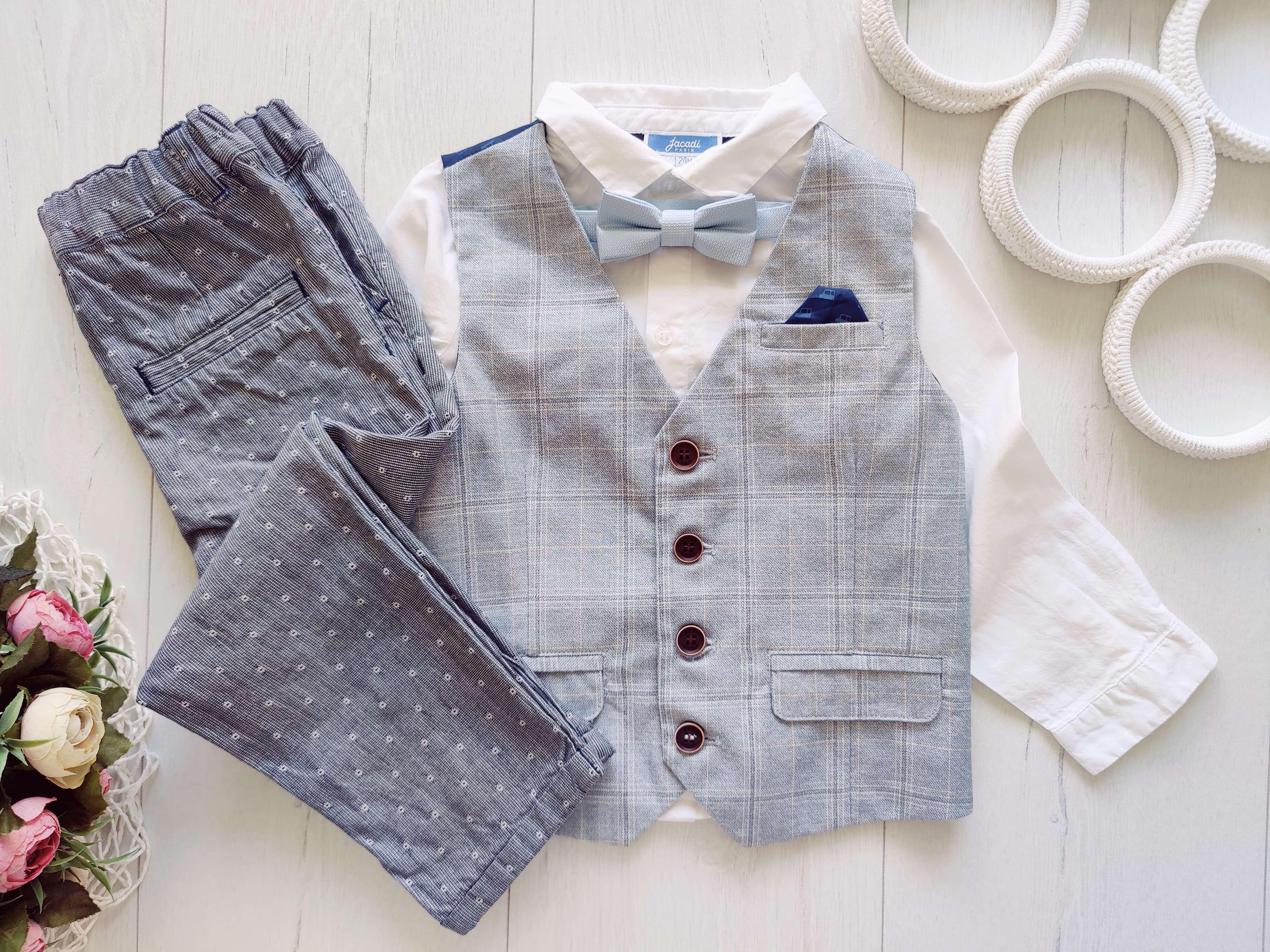 2,3 роки, зріст 92,98 Ошатний брючний костюм