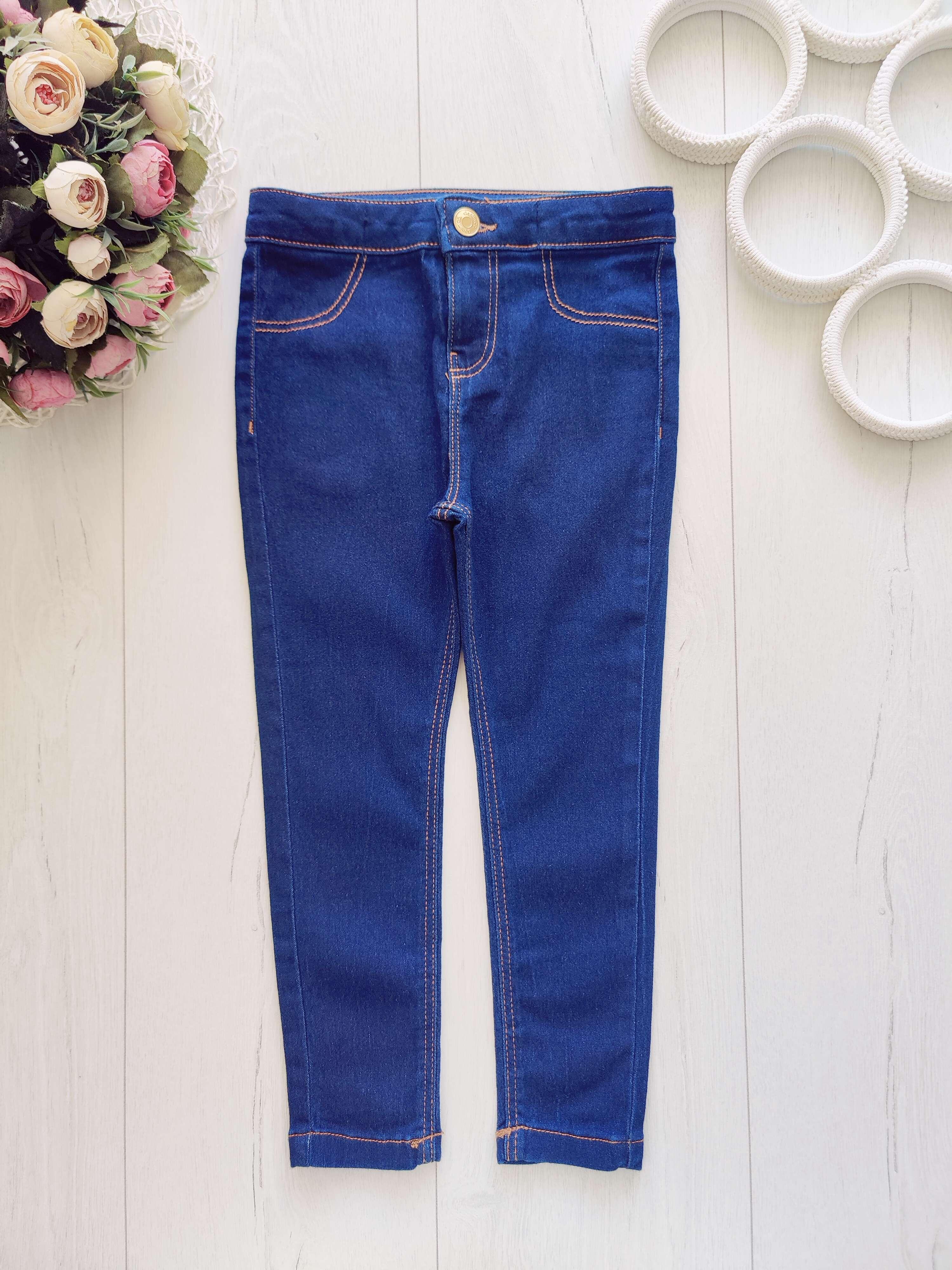 4,5 років, зріст 110 Джинси для дівчинки м'які