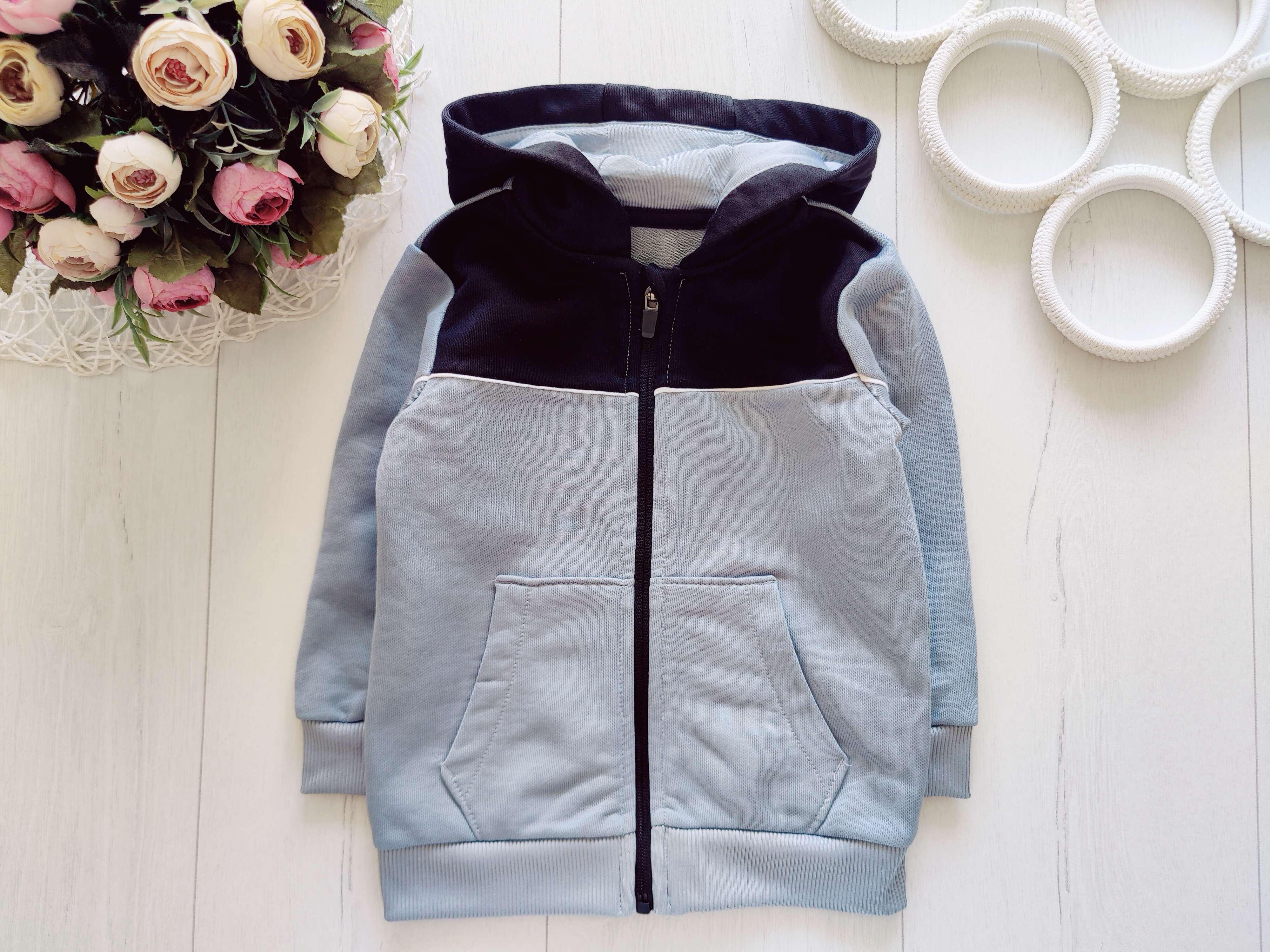 1,5,2 роки, зріст 86,92 Кофта на блискавці