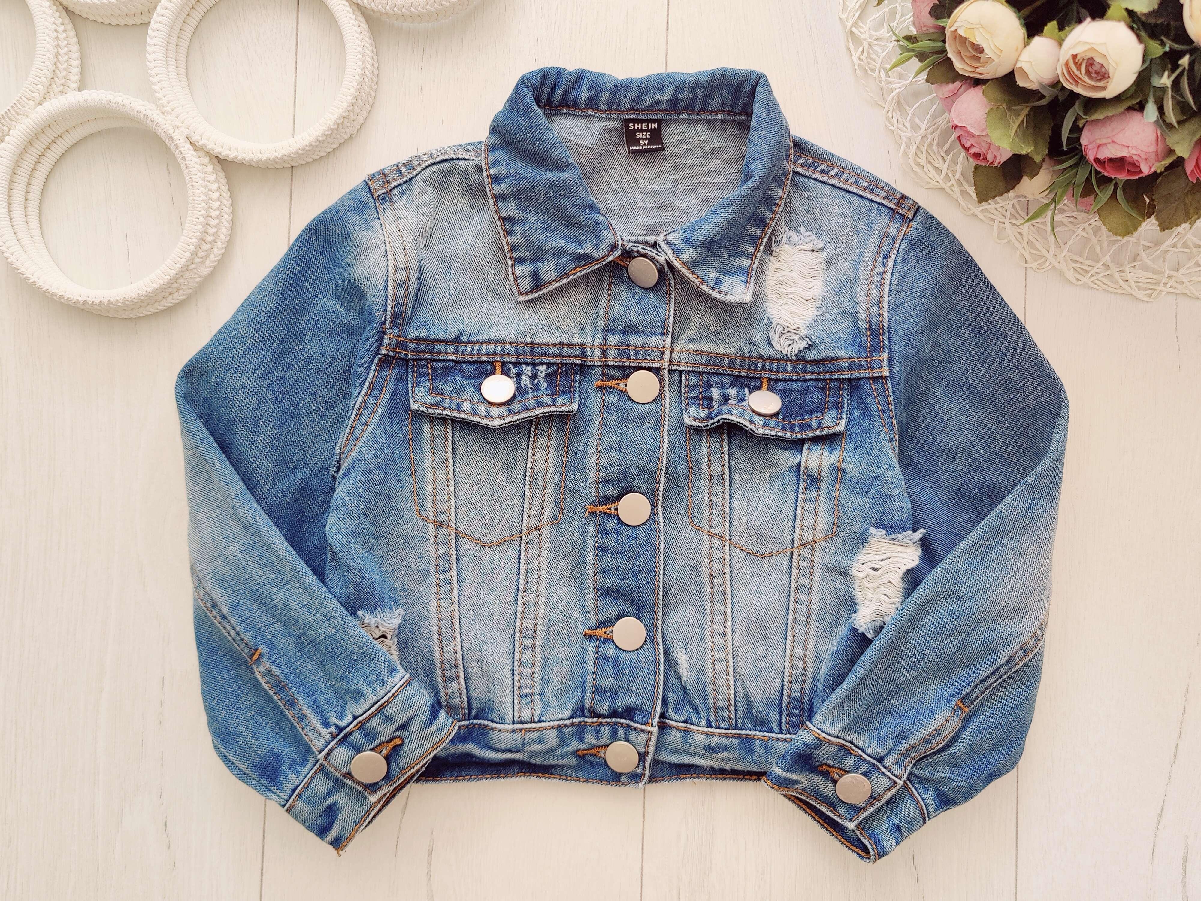 5 років, зріст 110 Модна джинсівка