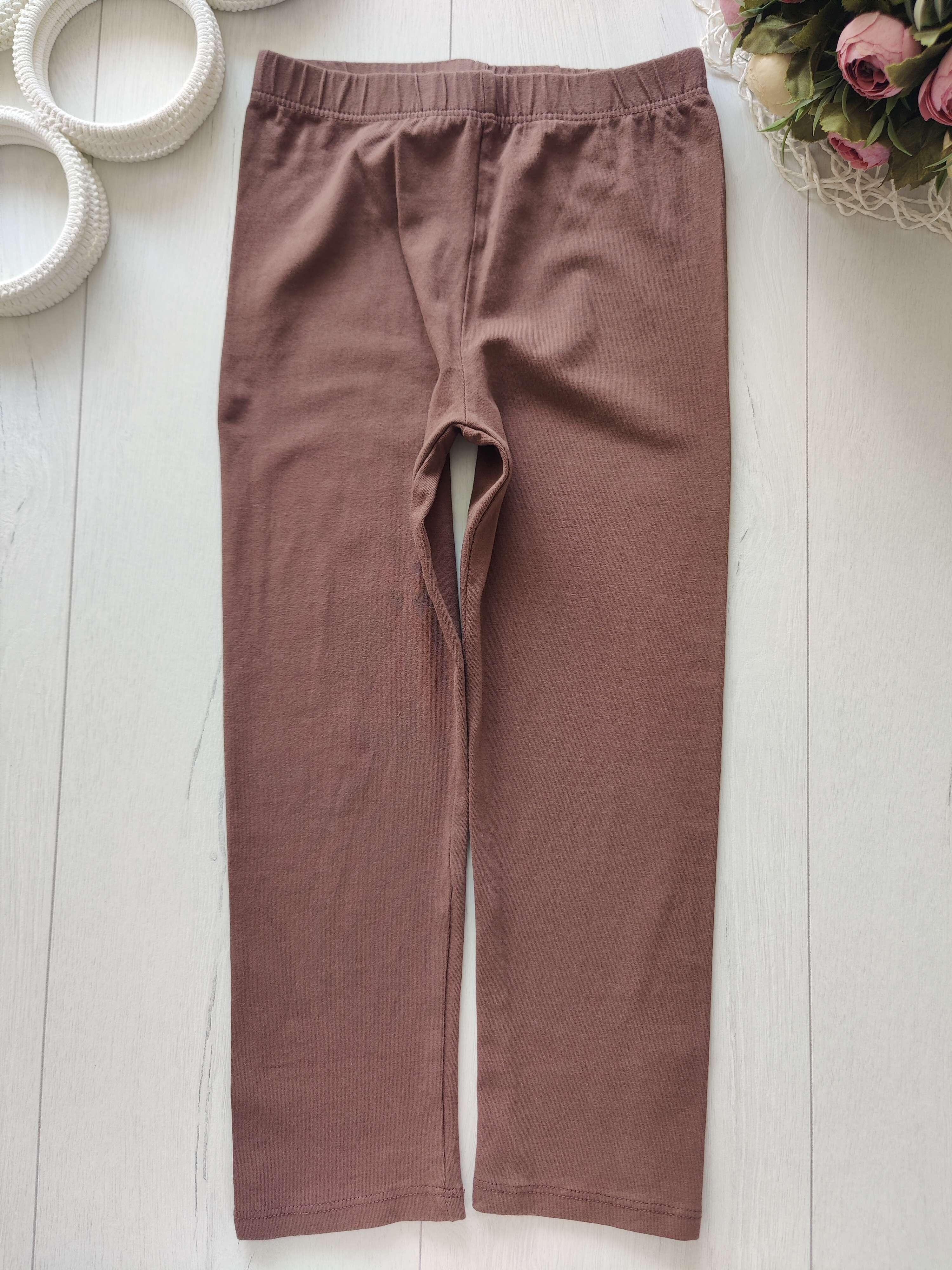 7,8 років, зріст 128 Коричневі лосини