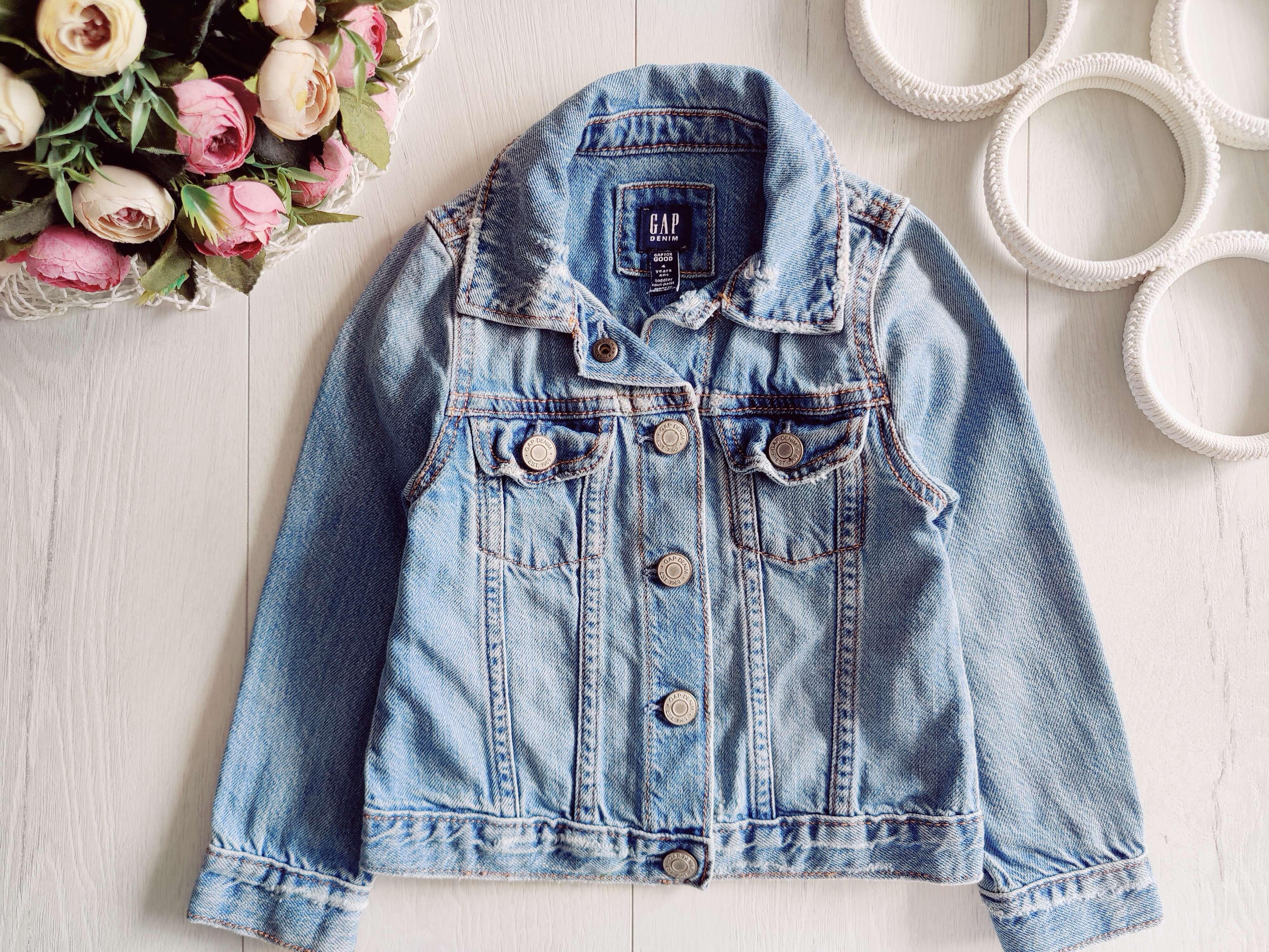 4 роки, зріст 104 Джинсівка на кнопках