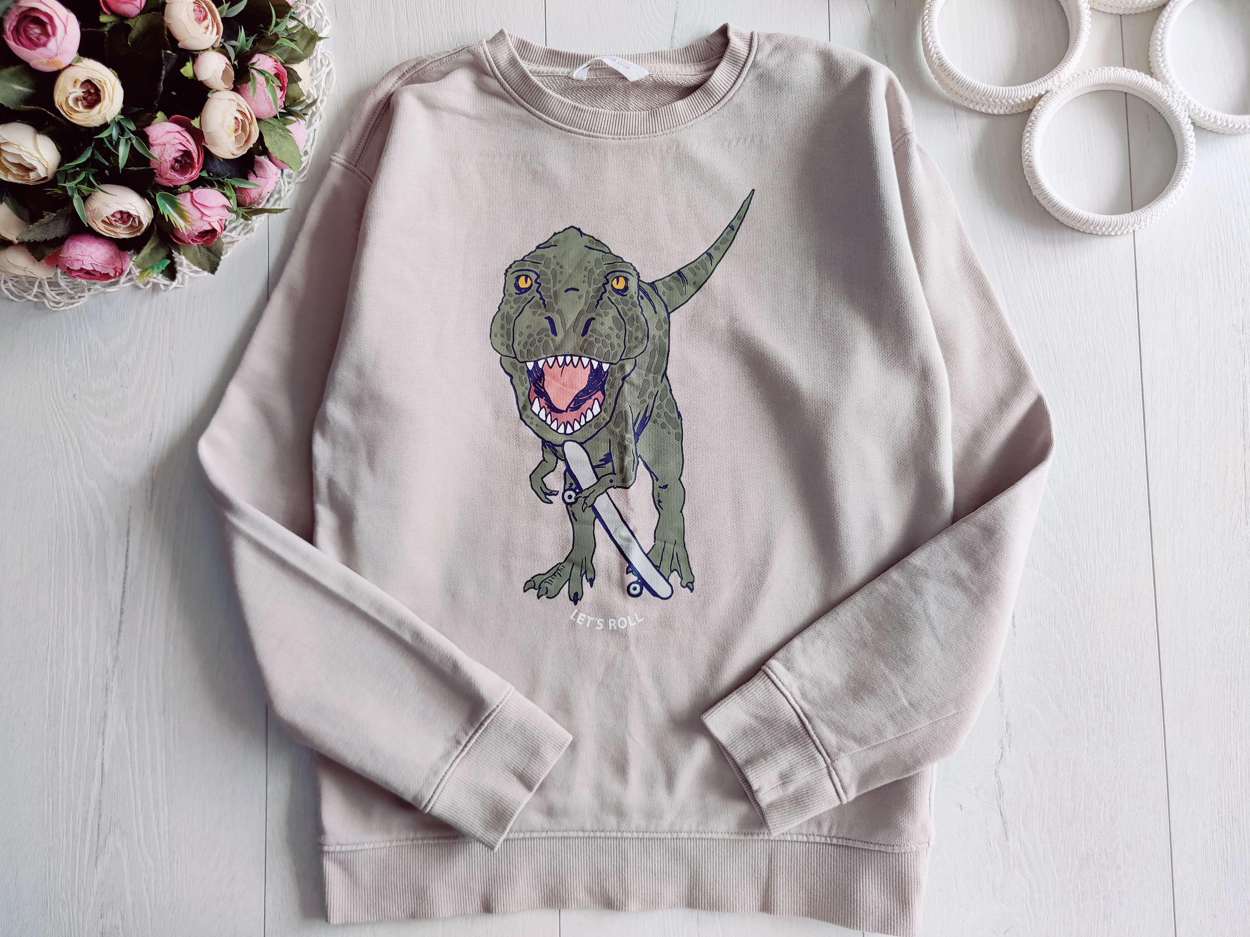 11,12 років, зріст 152 Кофта з динозавром