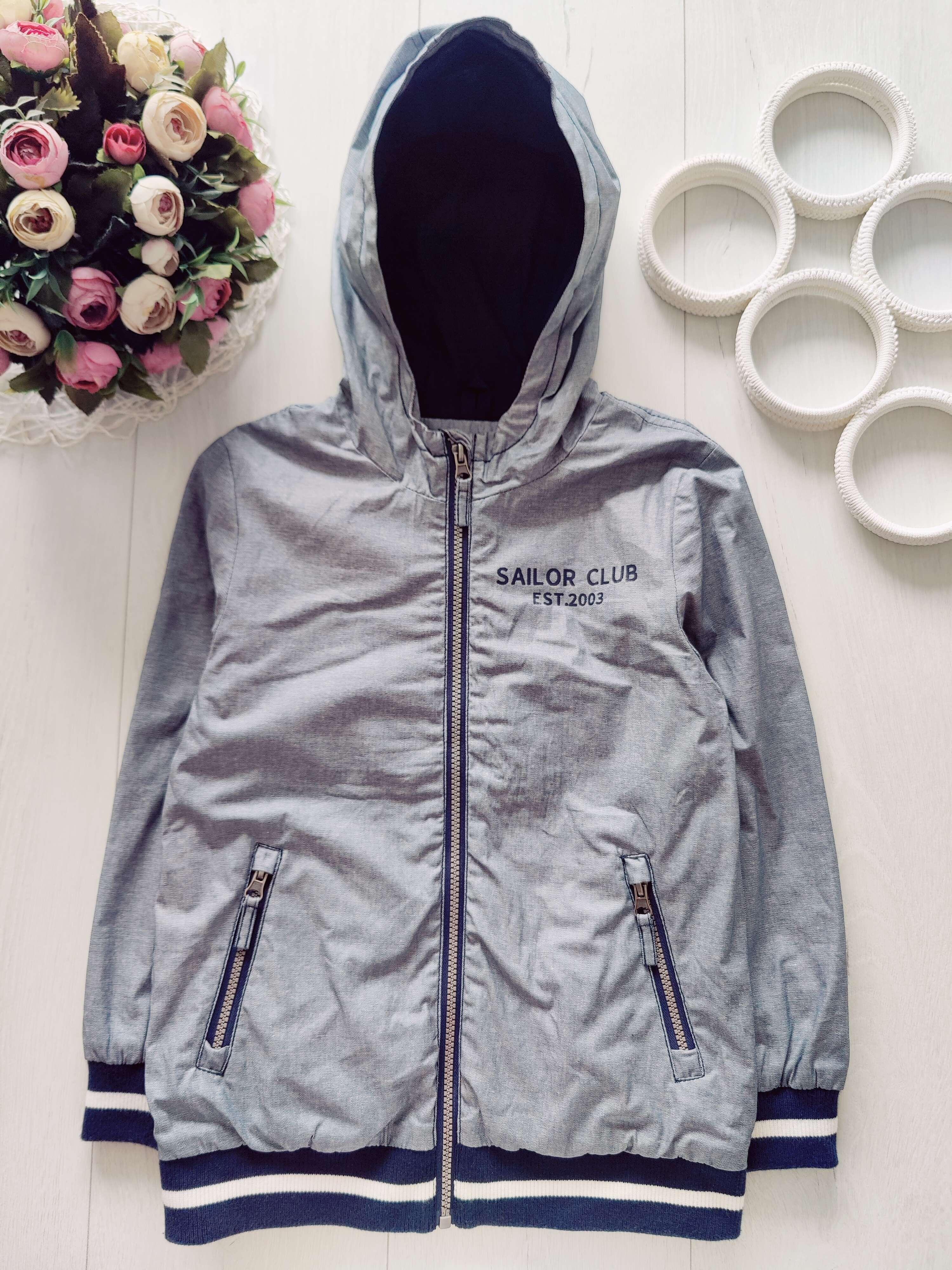 8 років, зріст 128 Вітрівка на трикотажній підкладці