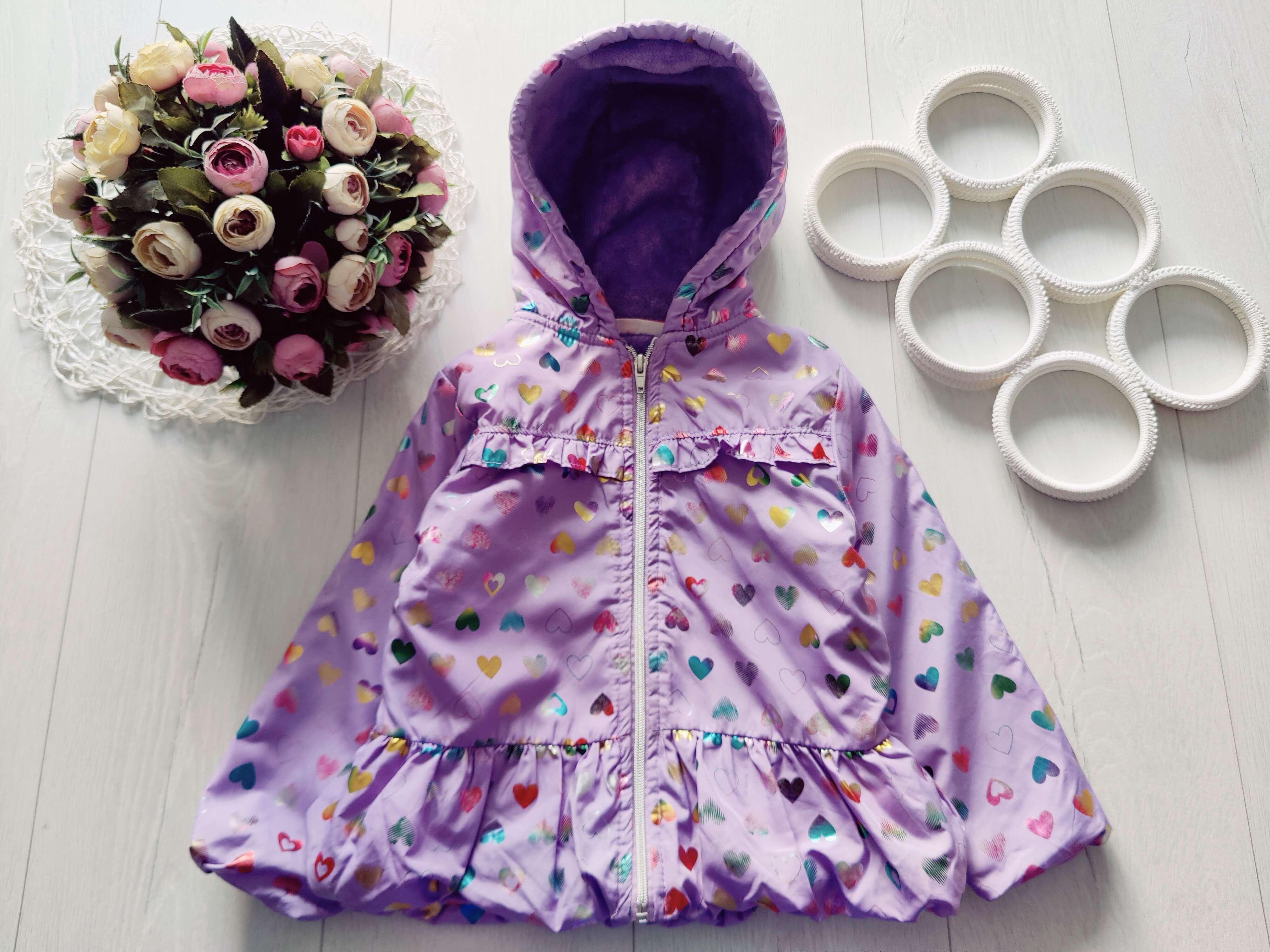 4 роки, зріст 104 Курточка демі для дівчинки