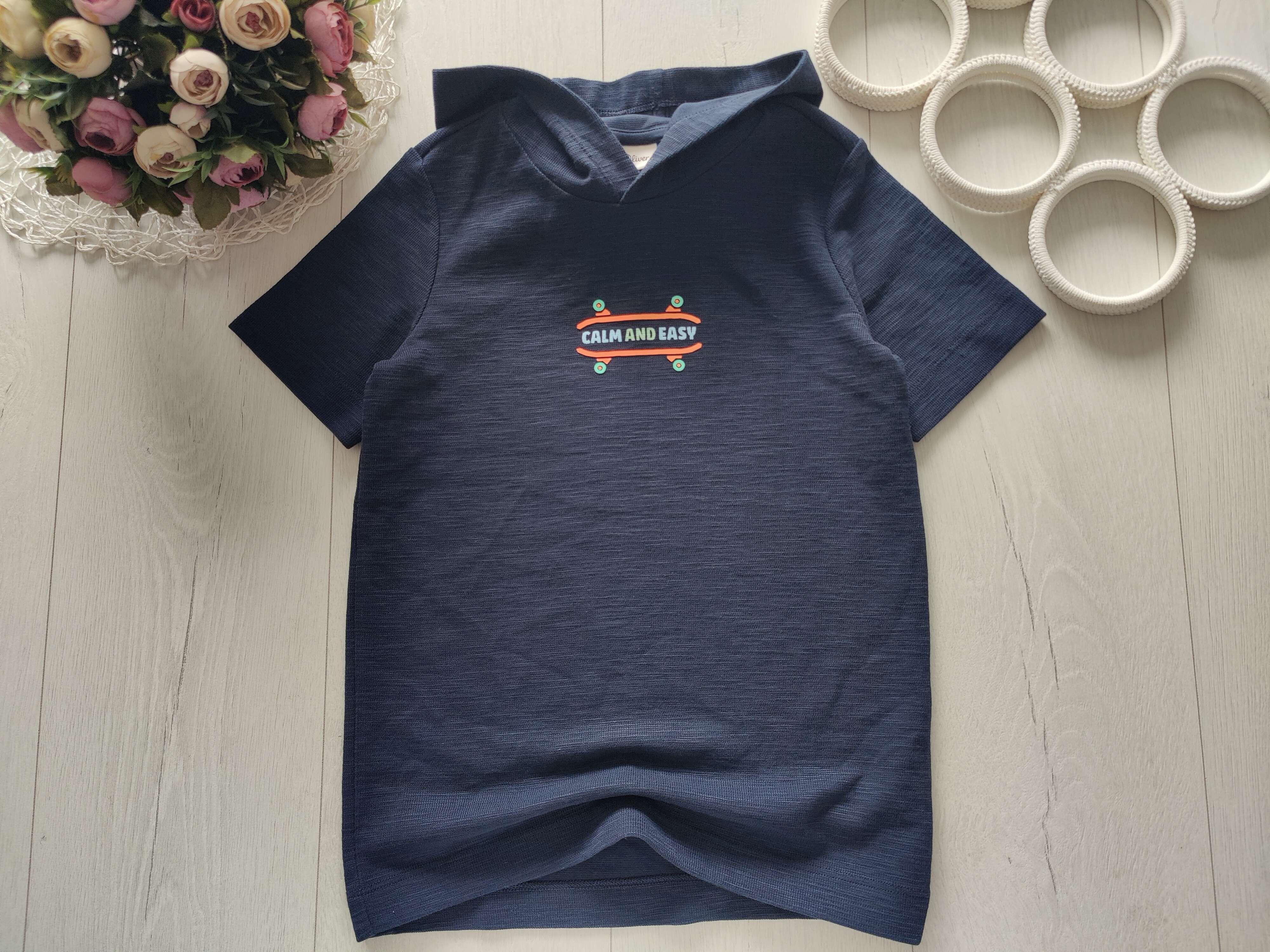 10 років, зріст 140 Нова футболка з капюшоном Oliver