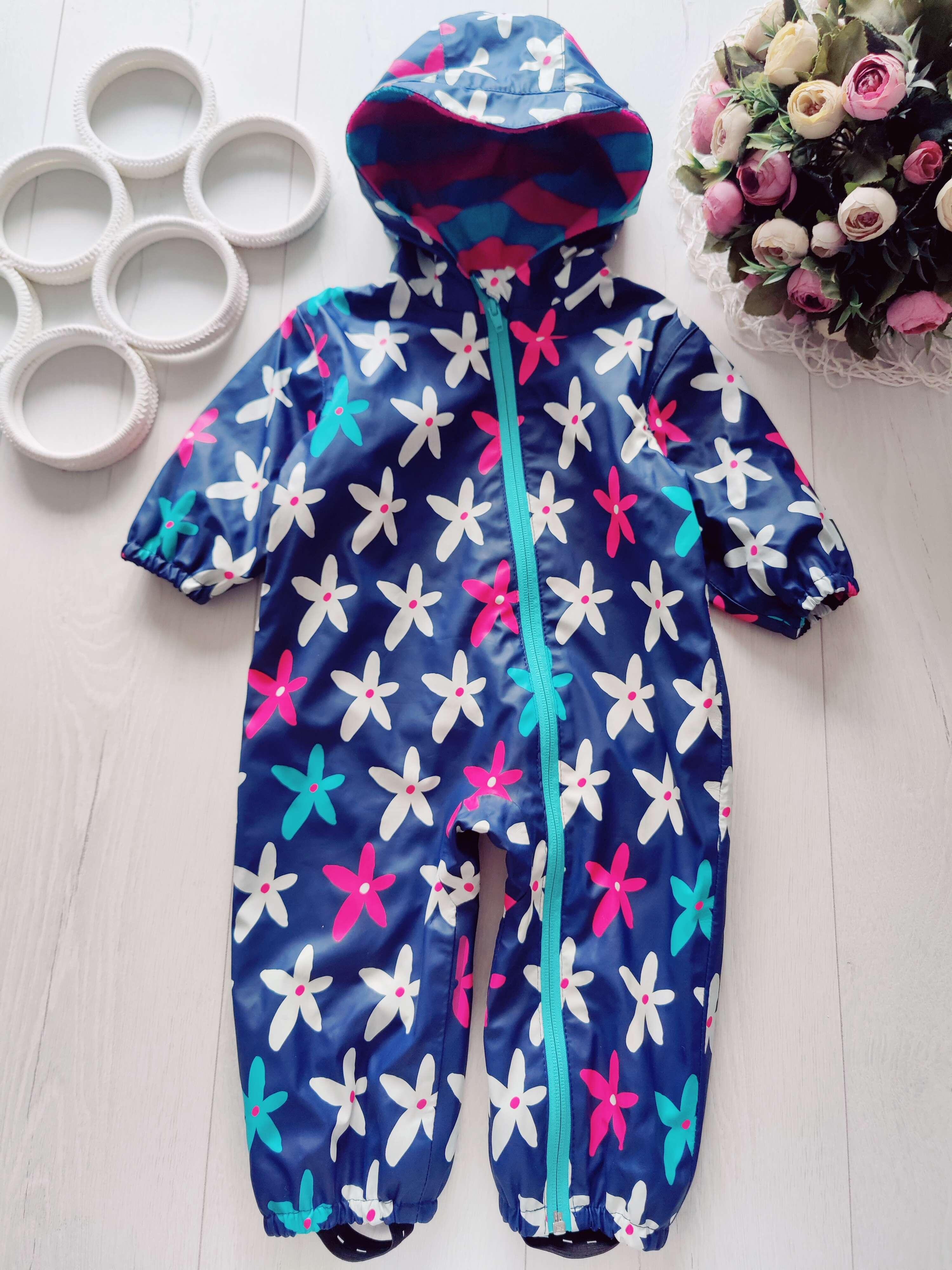 9-12 міс, Комбінезон-дощовик на підкладці Hatley