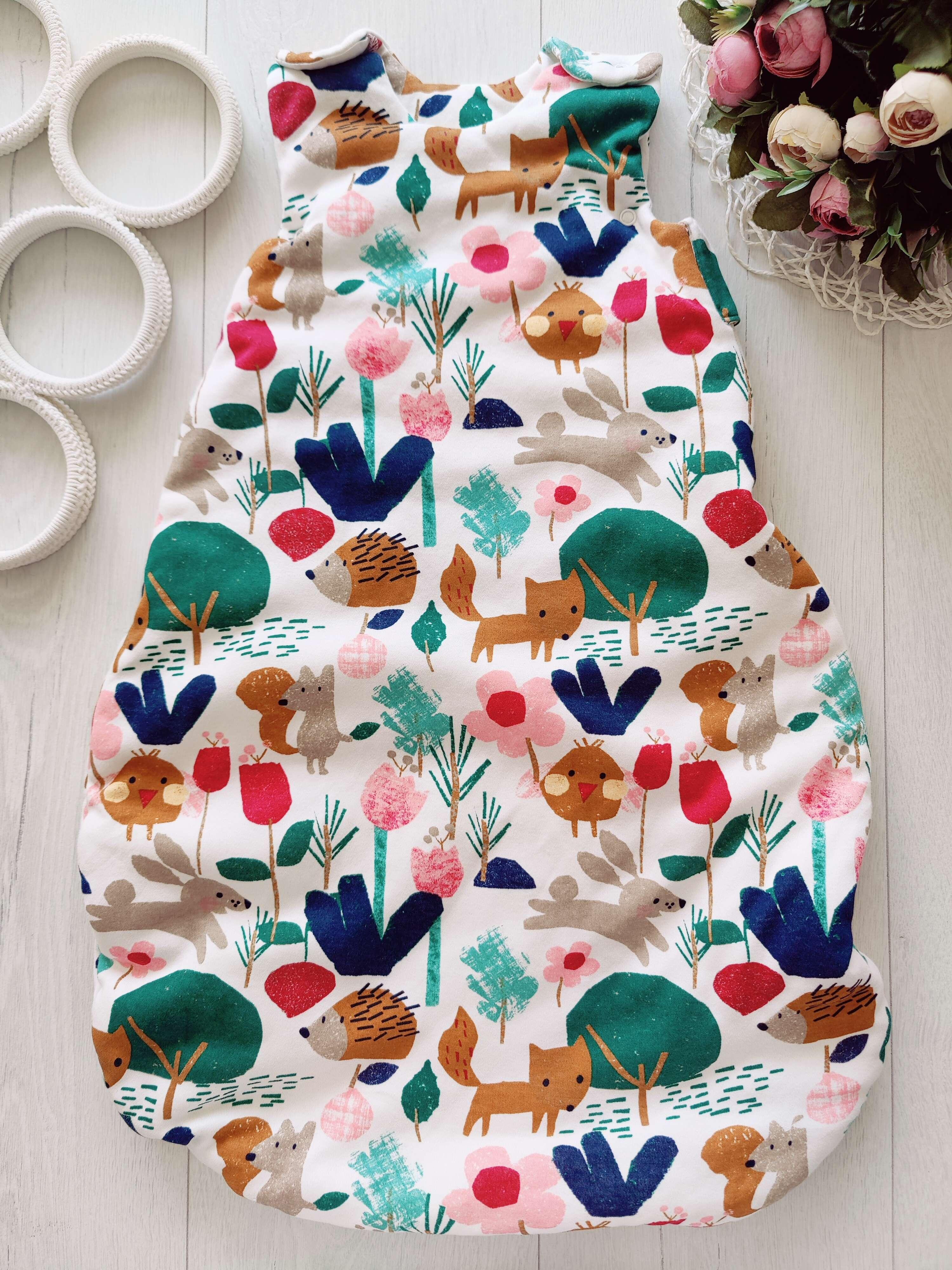 6 міс, Новий теплий спальний мішок на синтепоні