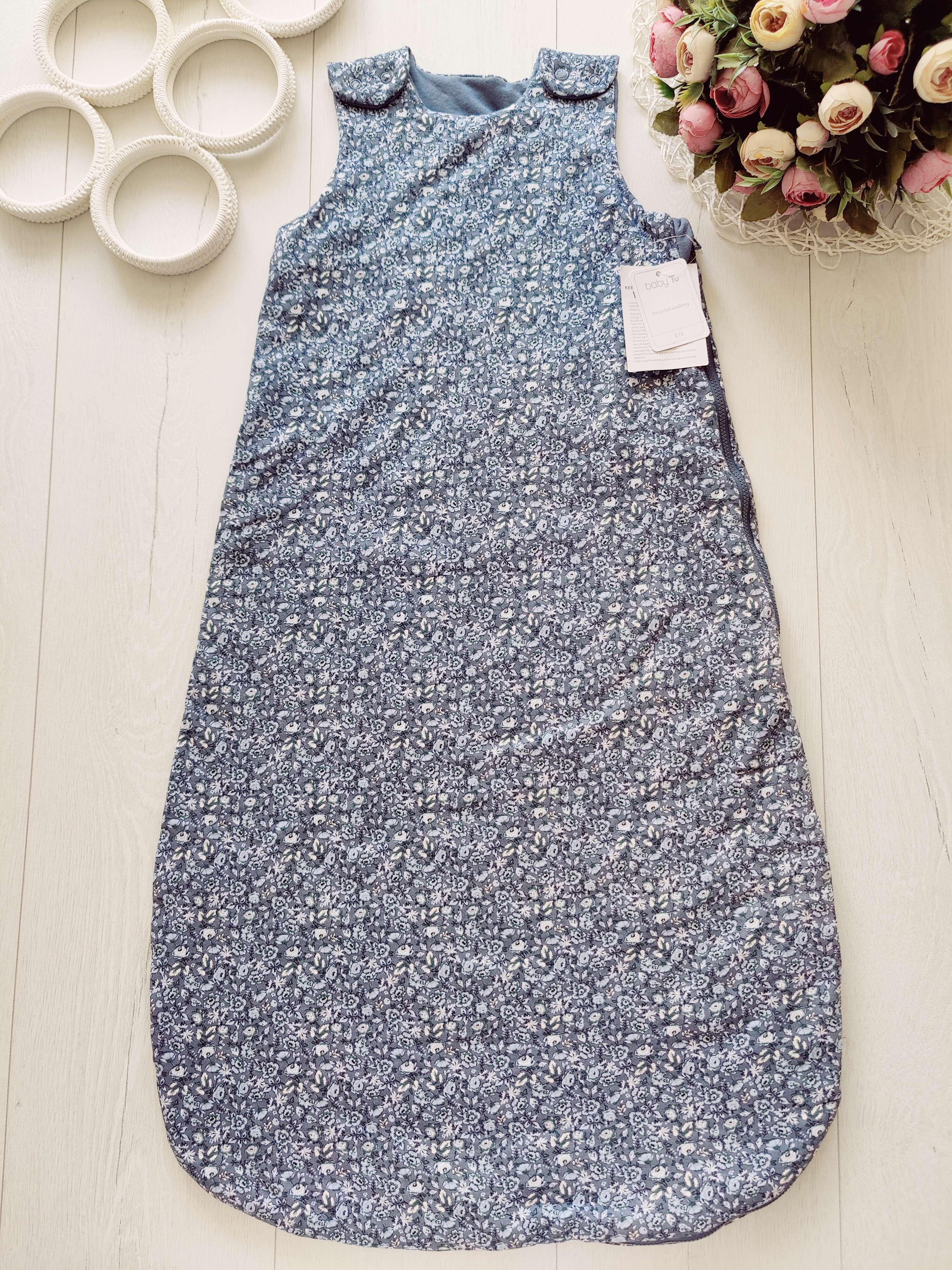 18,24 міс, зріст 86,92 Новий теплий спальний мішок на синтепоні