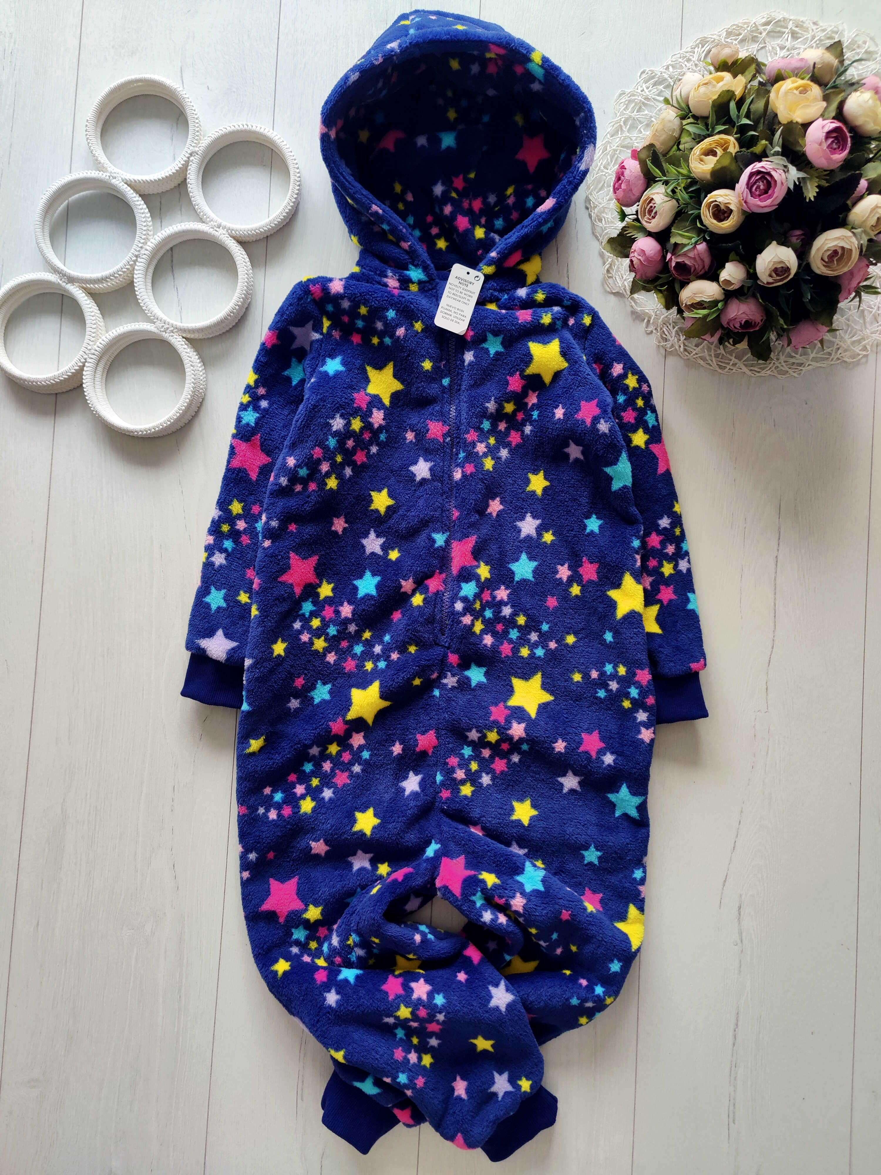 5,6 років, зріст 110,116 Новий теплий махровий чоловічок