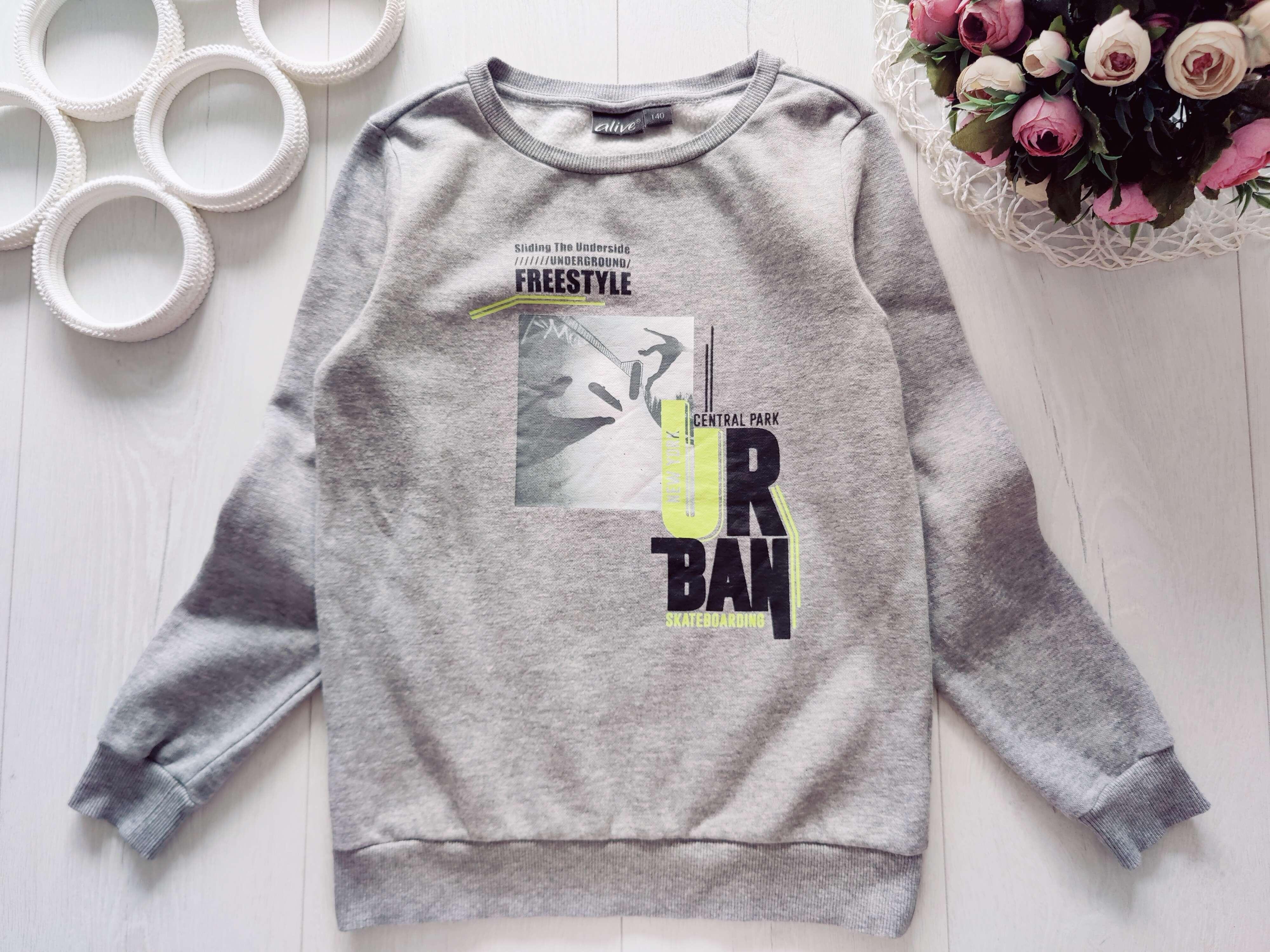 10 років, зріст 140 Світшот на флісі Alive