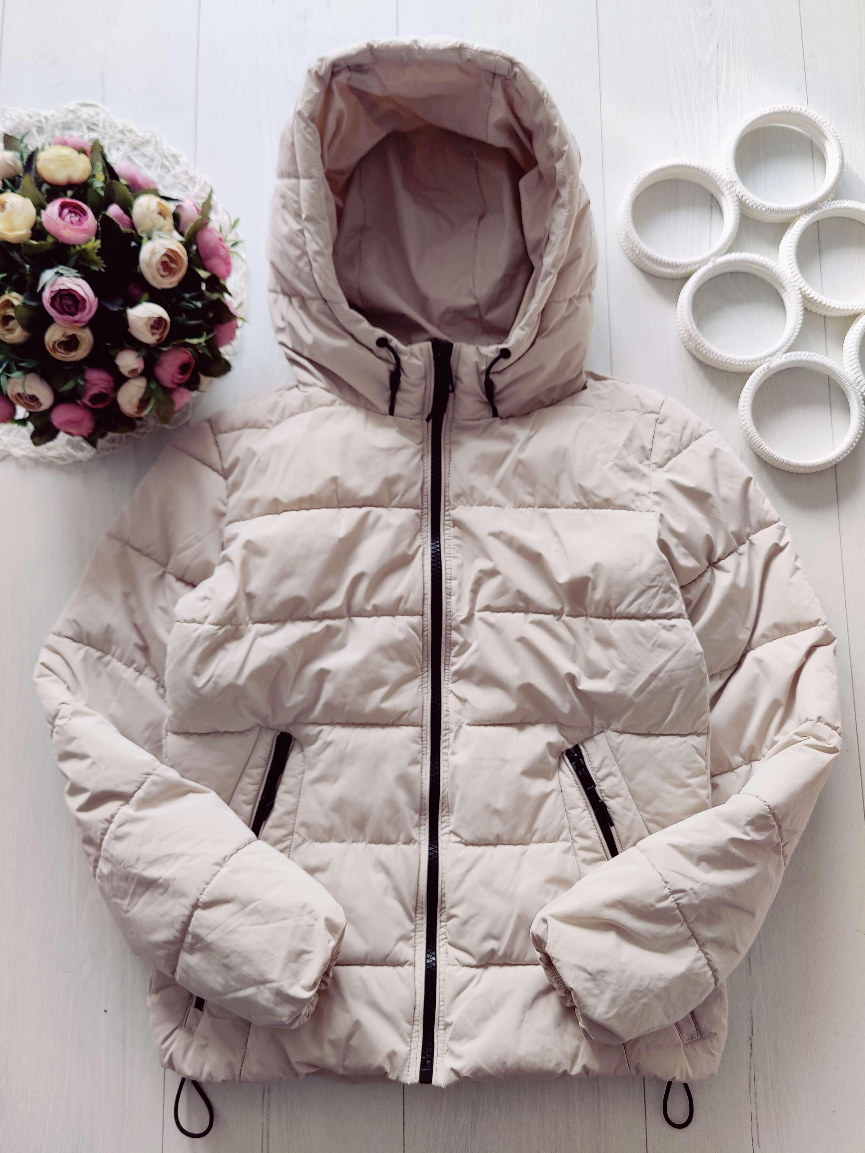 XS Теплая куртка на синтепоне осень- зима