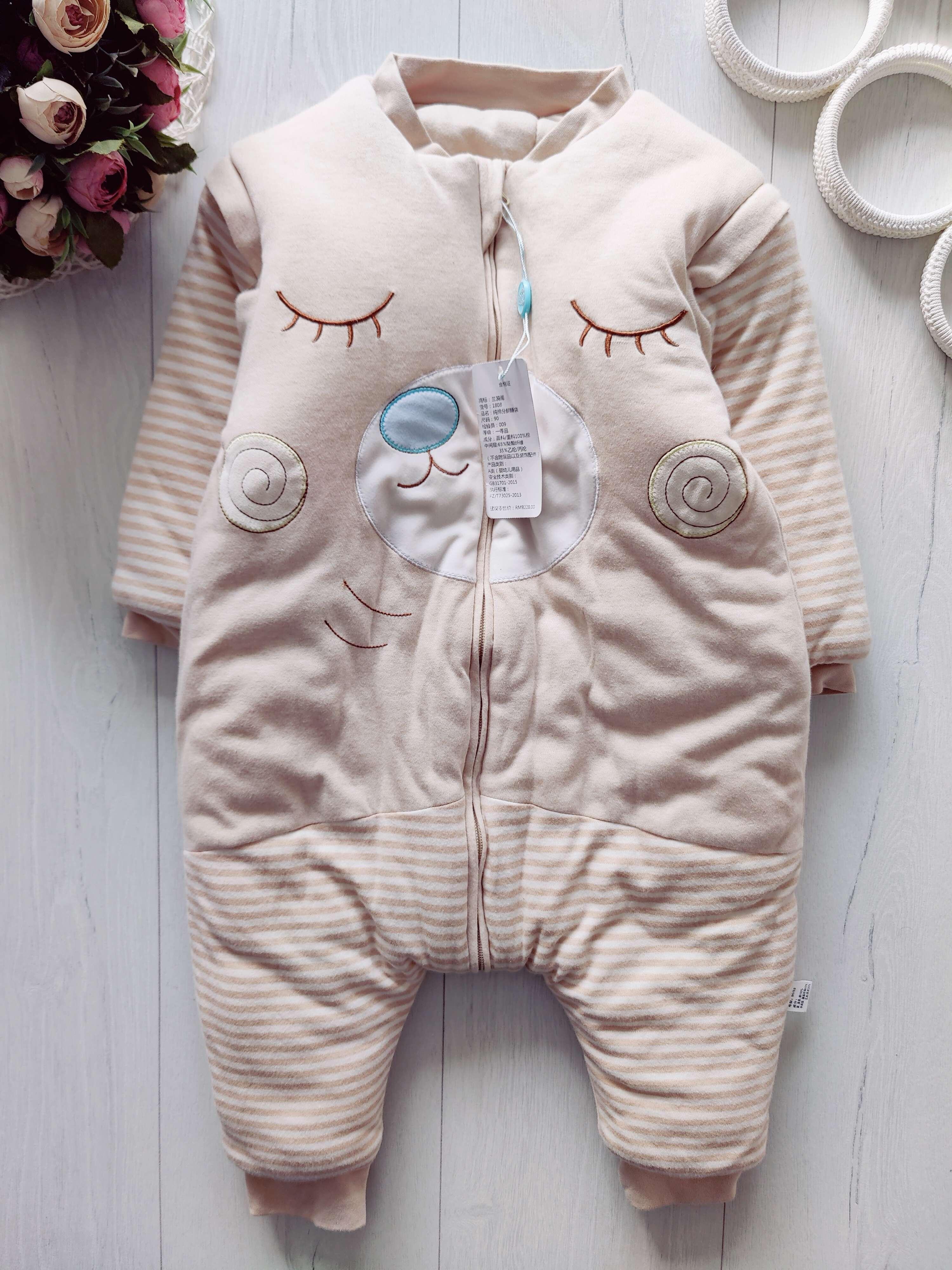 18,24 міс, зріст 92 Новий теплий зимовий комбінезон на синтепоні