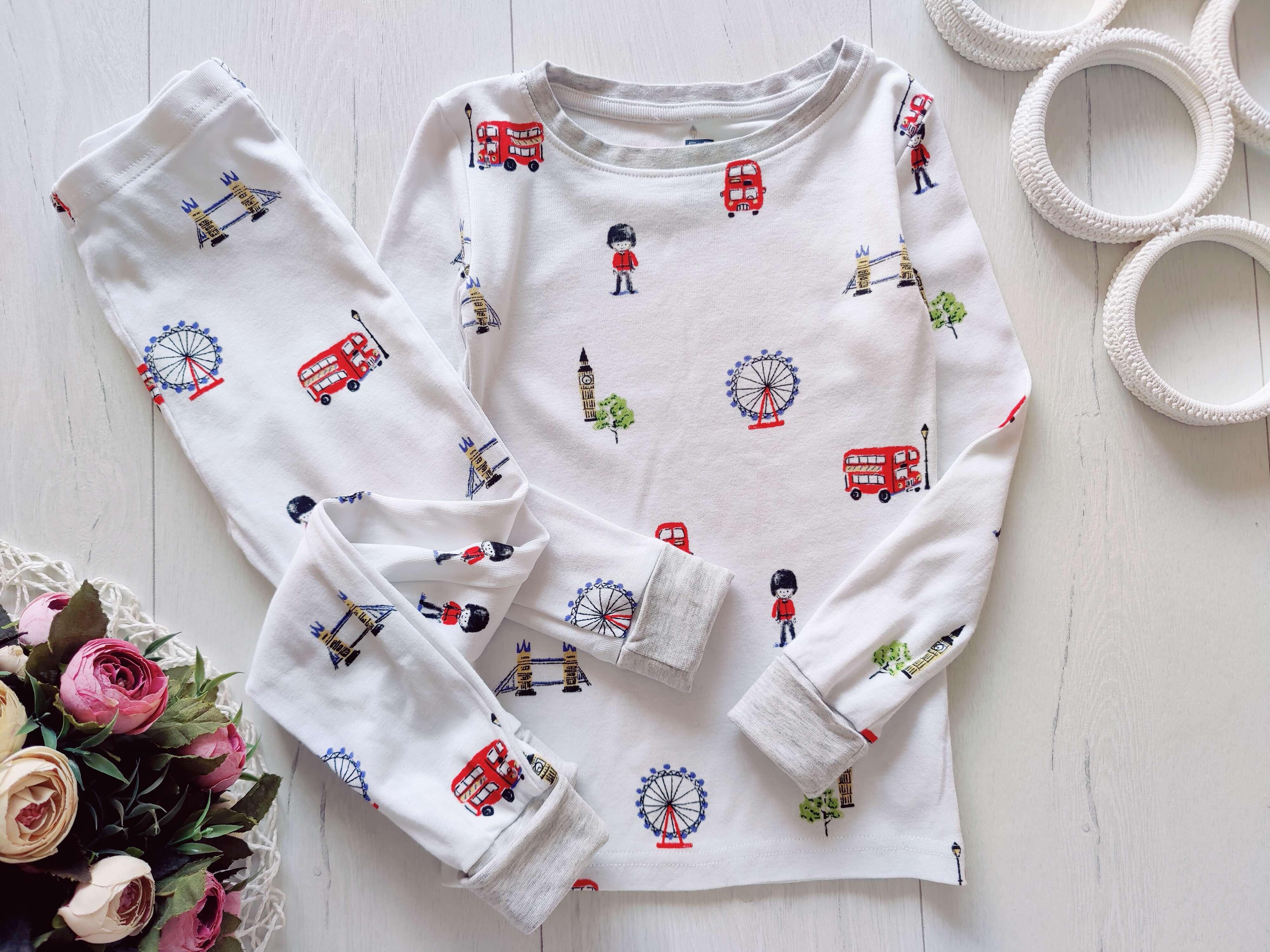 4,5 лет, рост 110 Трикотажная пиджама для мальчика