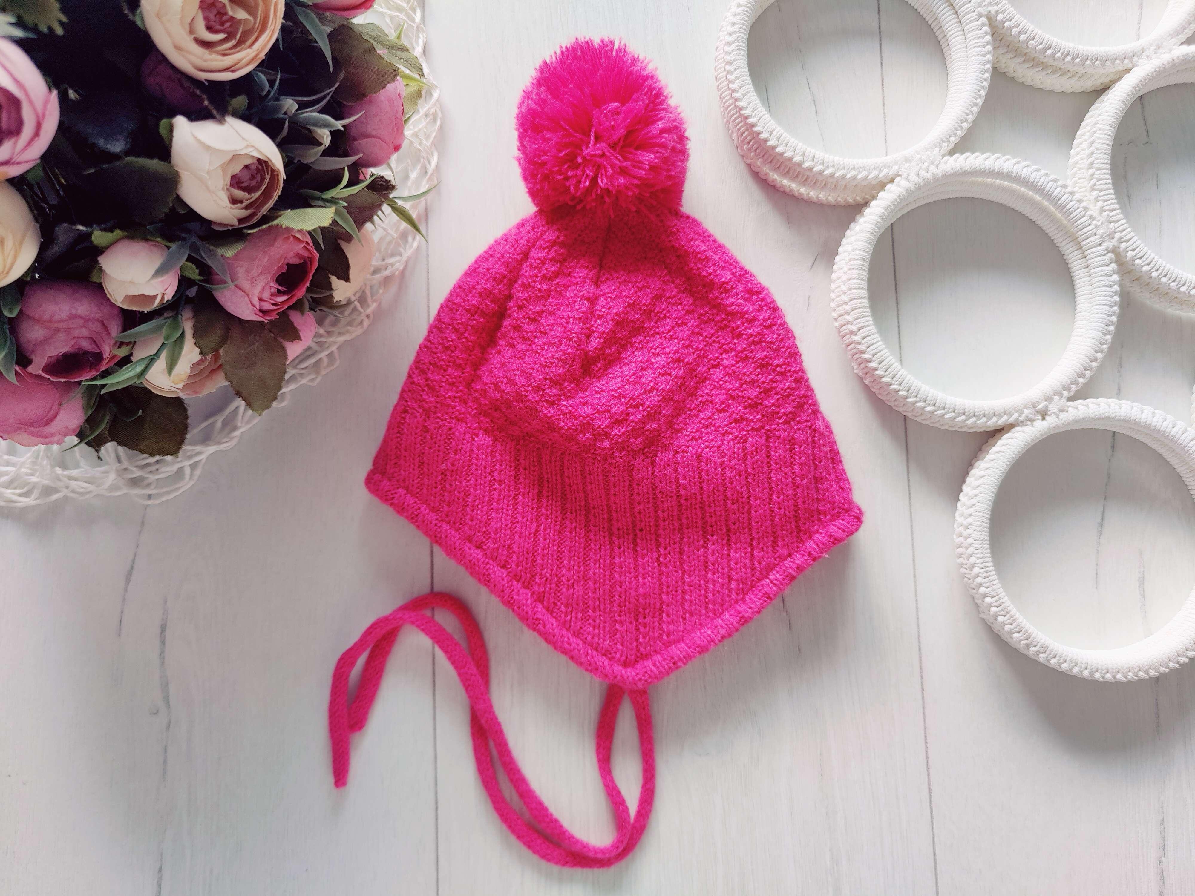 43\45 Тепла зимова шапка на флісі