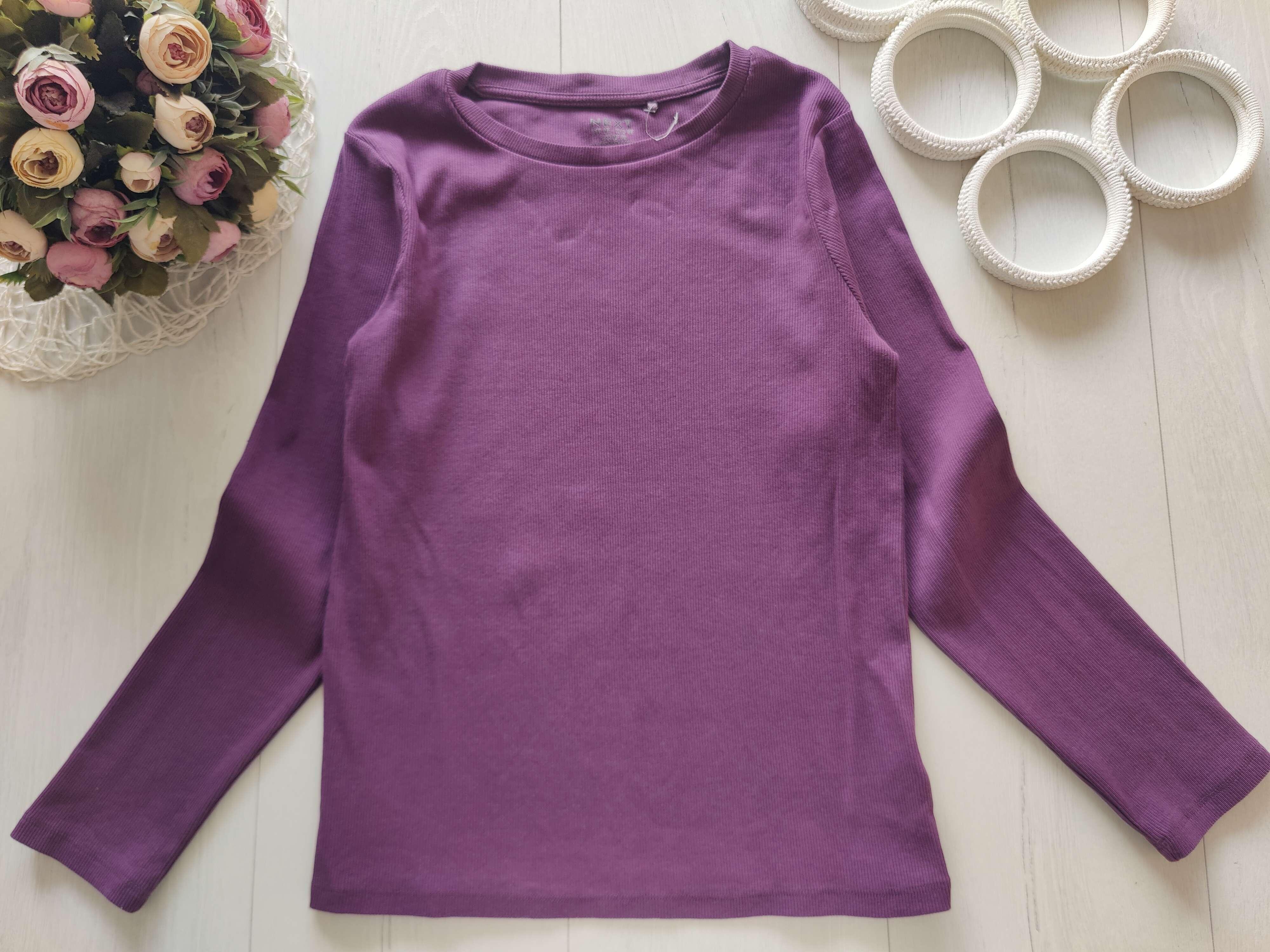 14 лет, рост 164 Лонгслив в рубчик