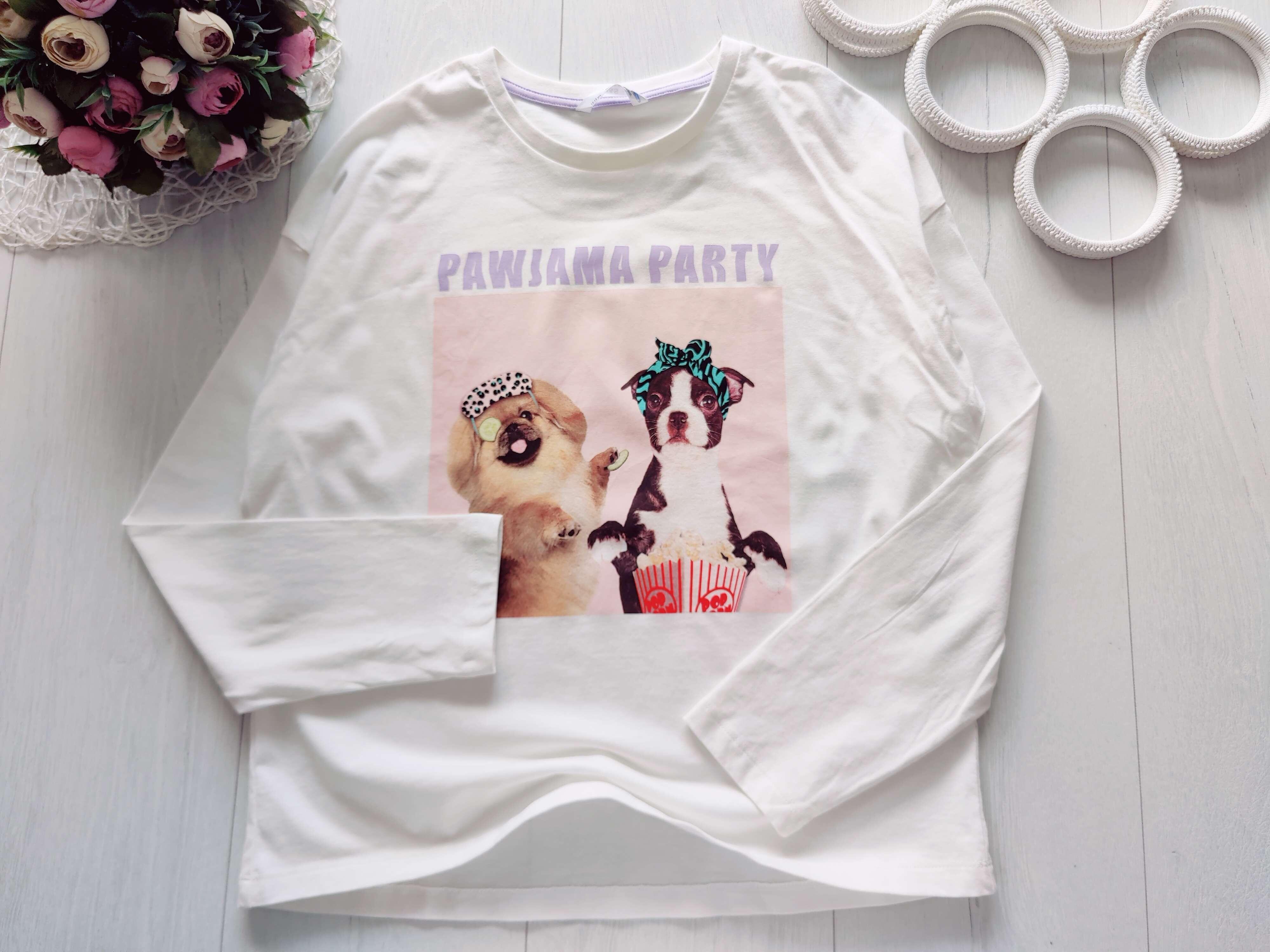 12,13 лет, рост 158 Красивый лонгслив для девочки