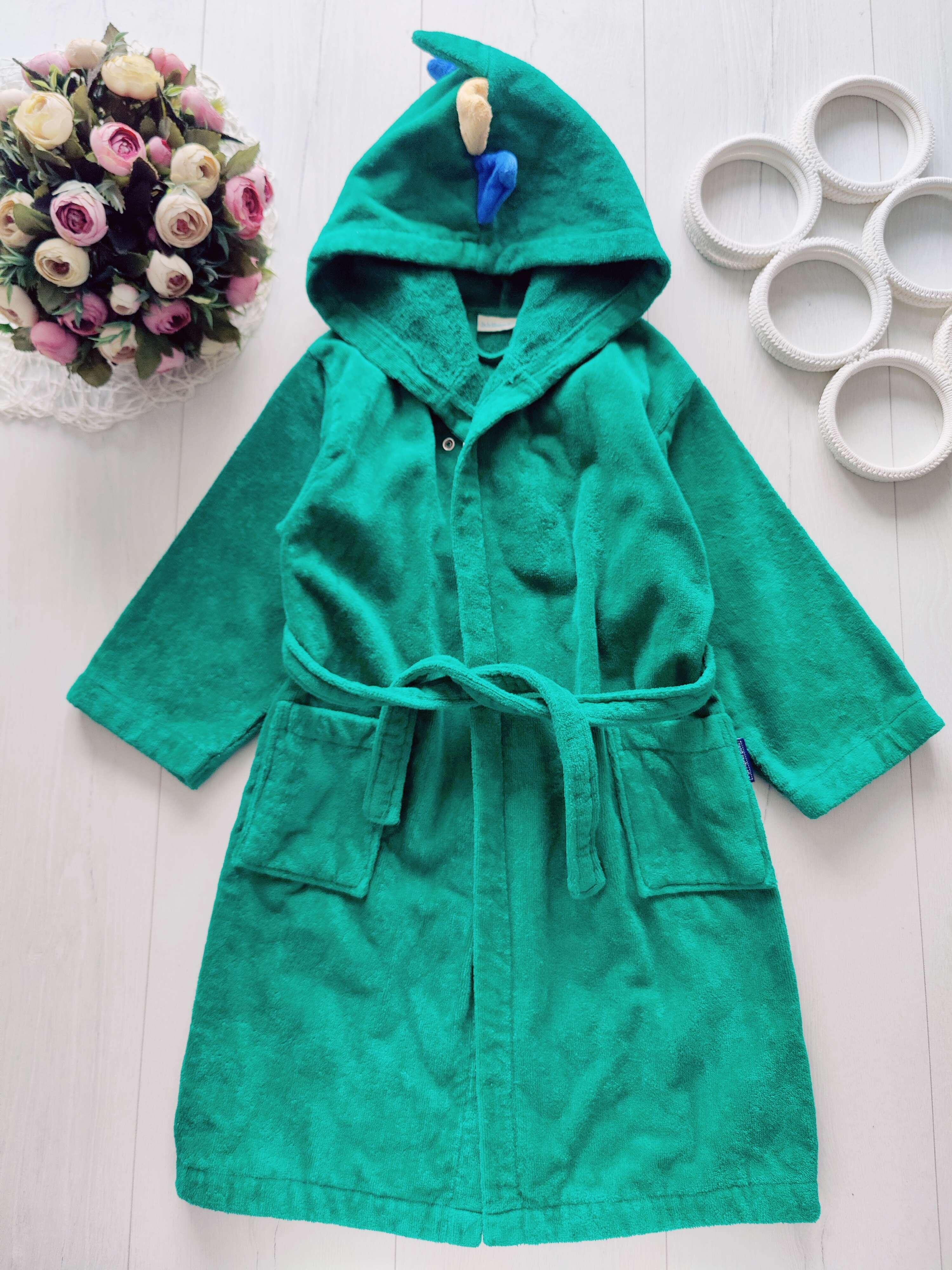 4,5 років, зріст 104,110 Теплий котоновий халат