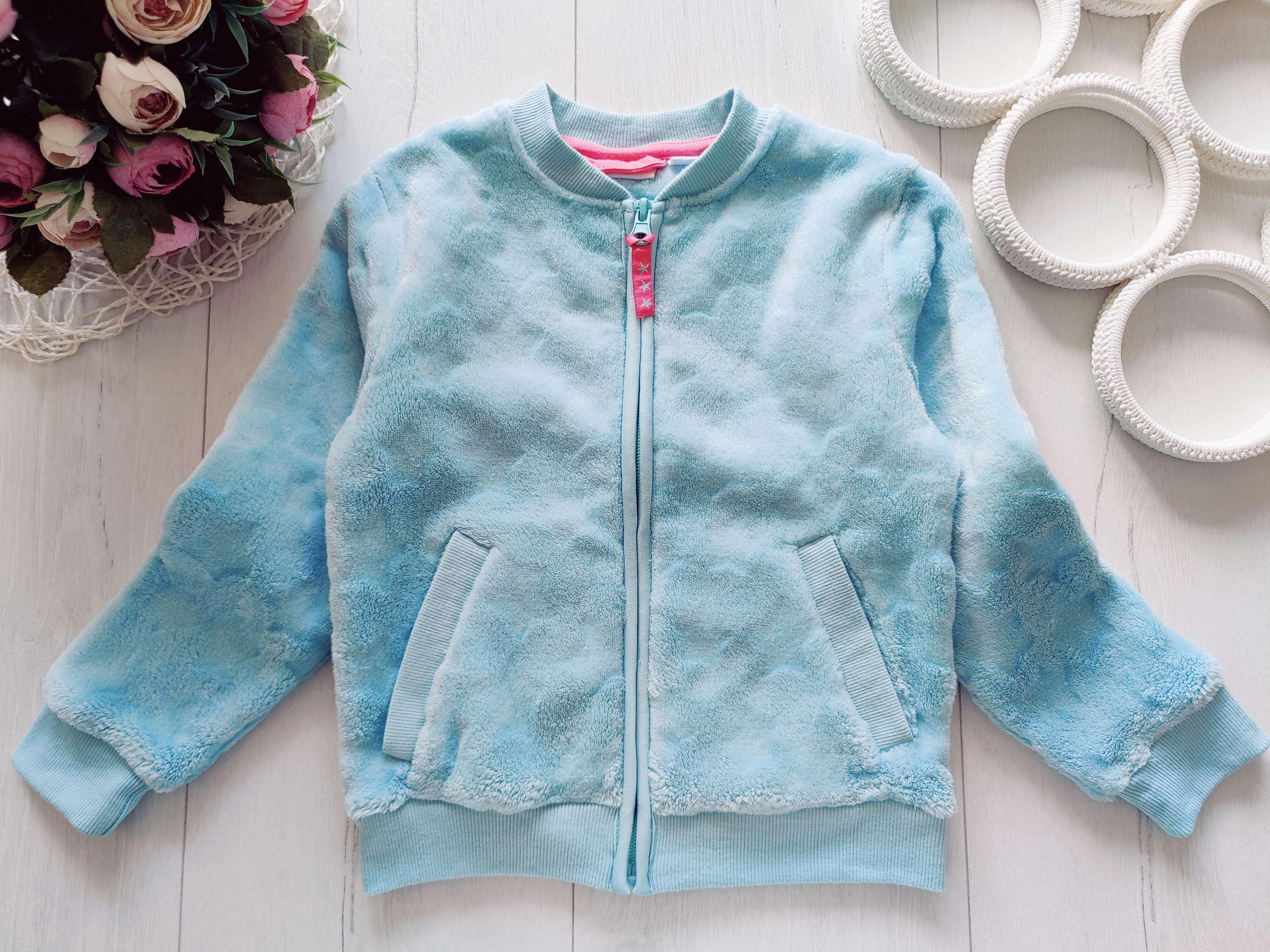 3,4 роки, зріст 98,104 Тепла кофта на блискавці дитяча