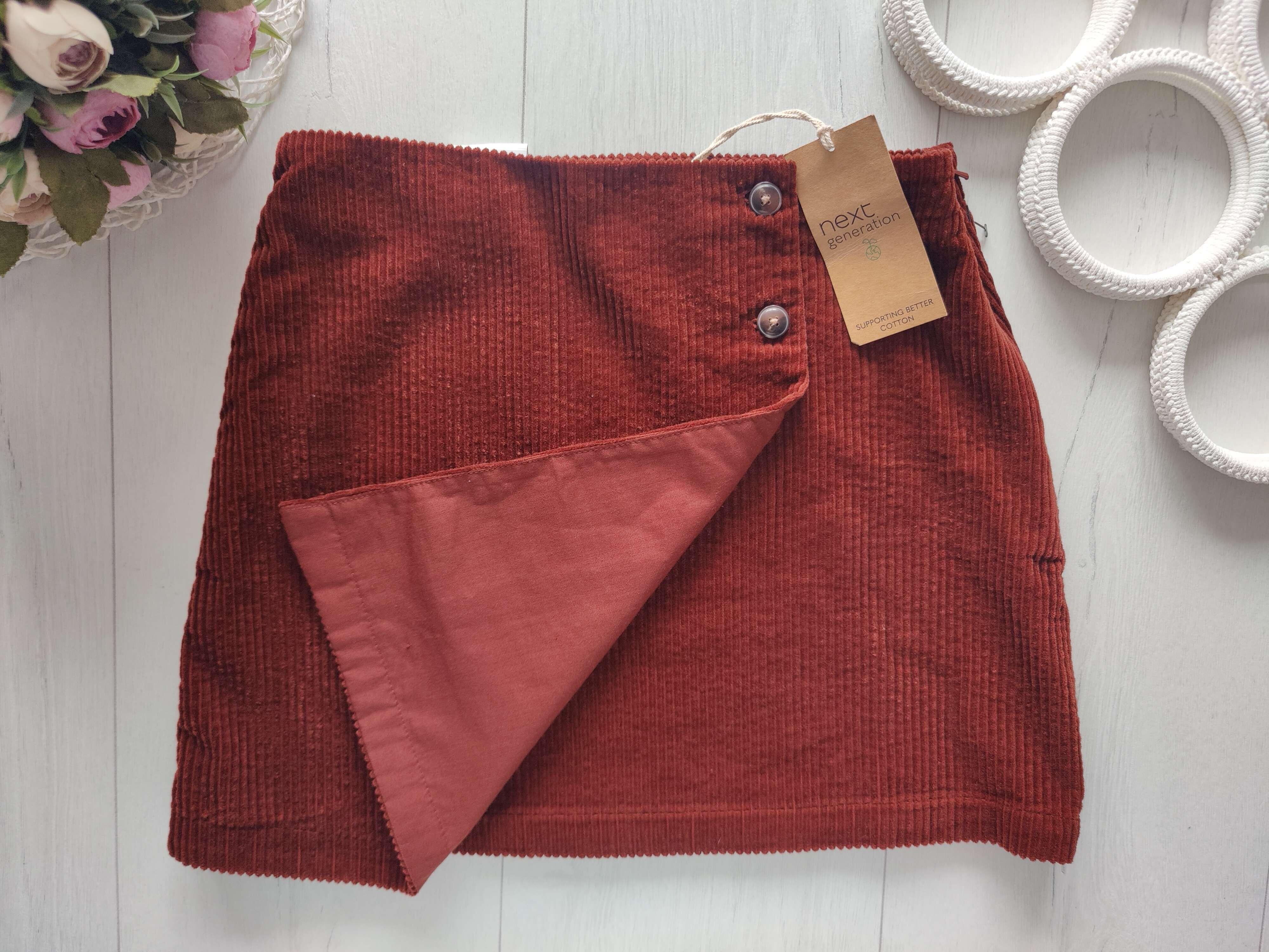 10 років, зріст 140 Нова дитяча спідниця вельвет