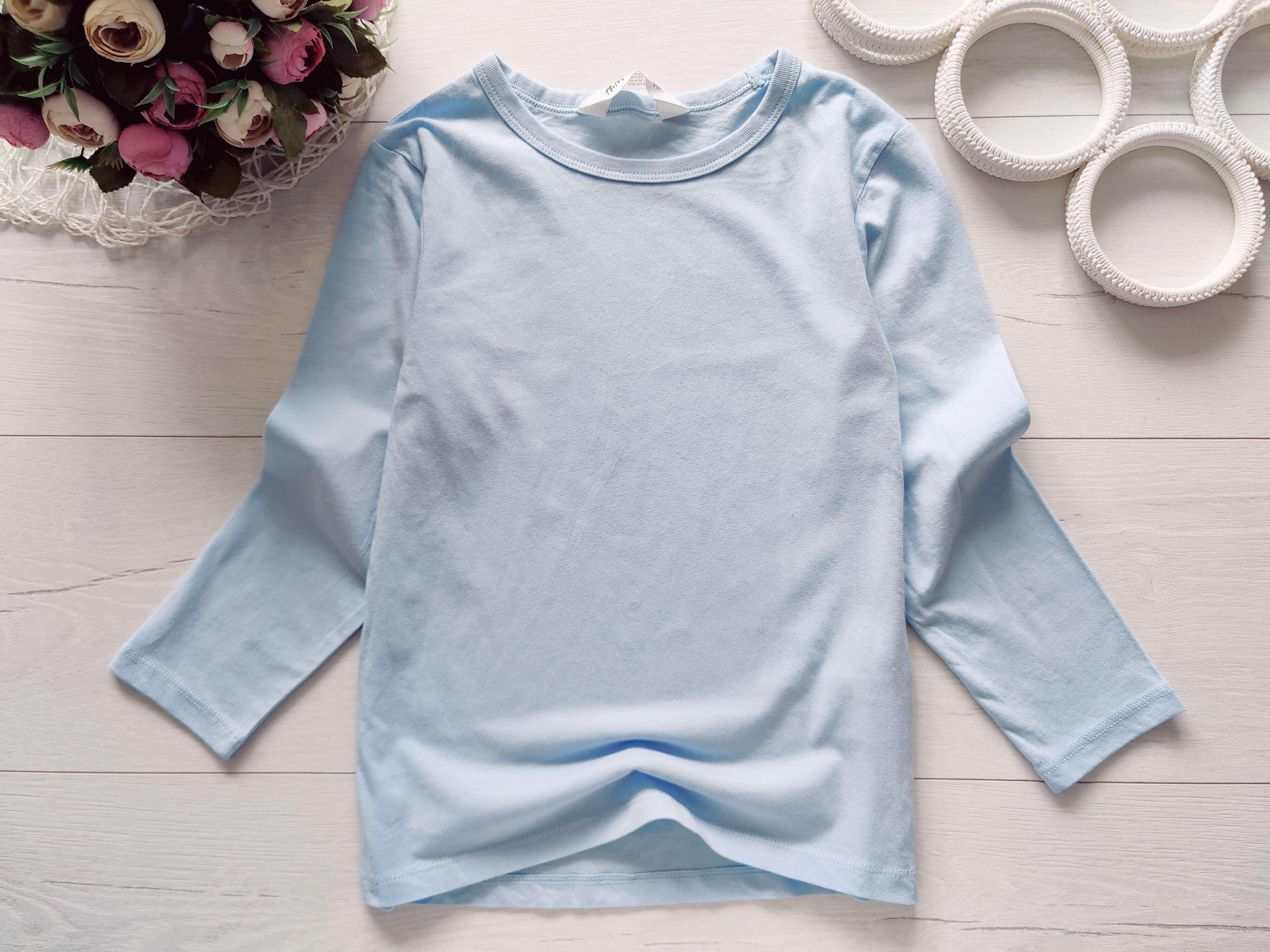 4,6 лет, рост 110,116 Однотонній трикотажній реглан