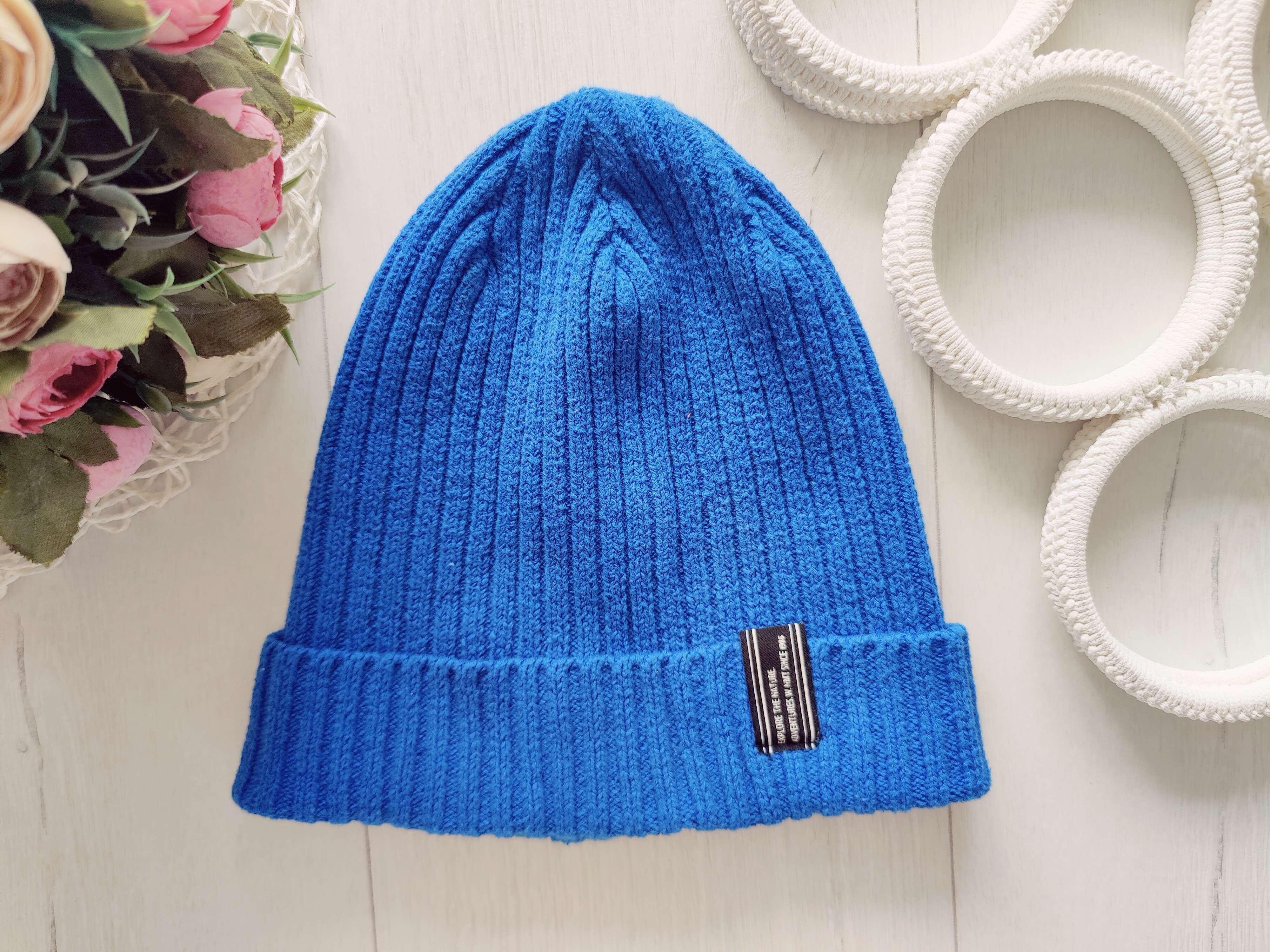 7-9 років, Тепла дитяча в'язана шапка для дітей