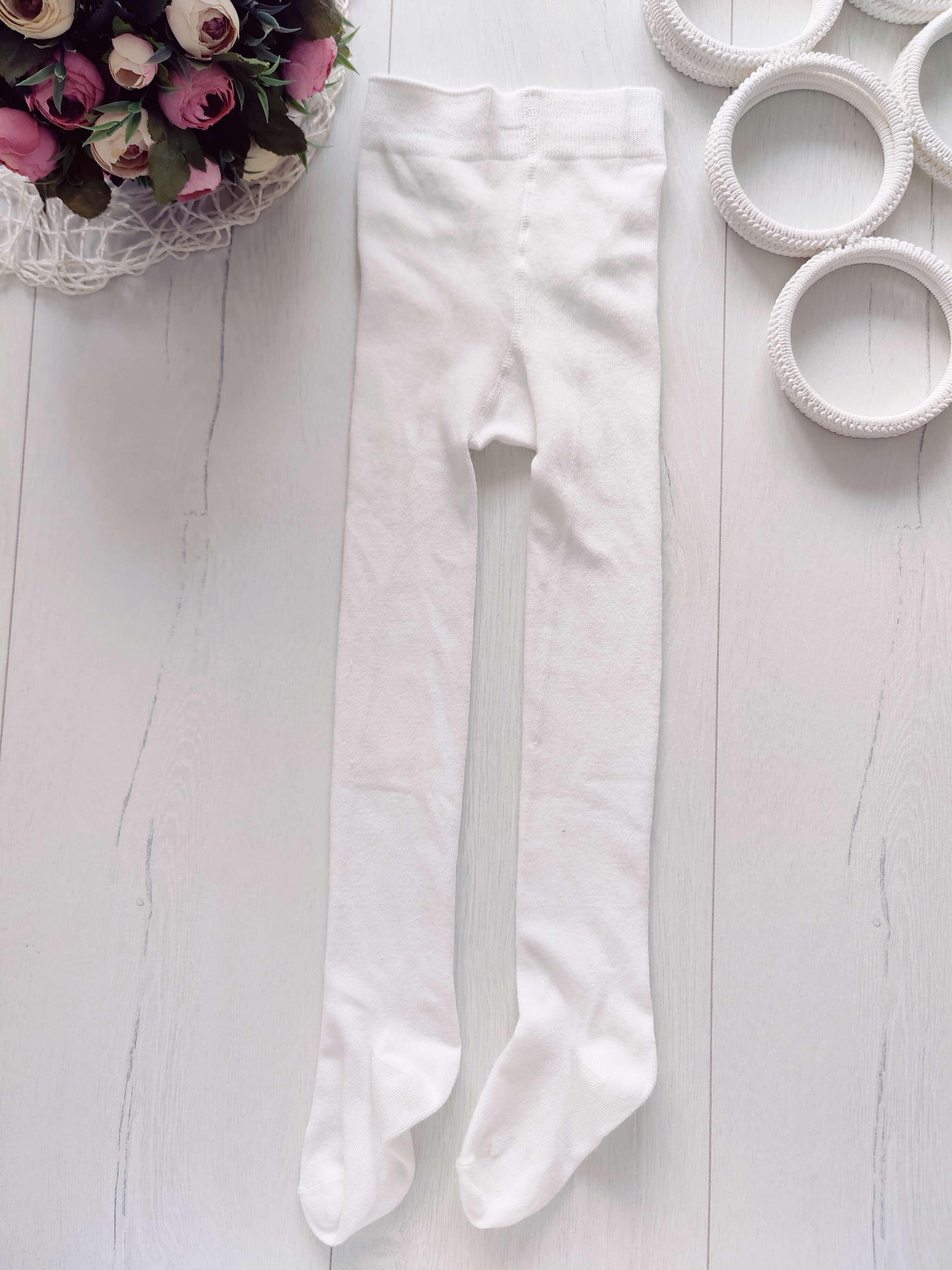 2,3 роки, зріст 92,98 Білі дитячі колготки