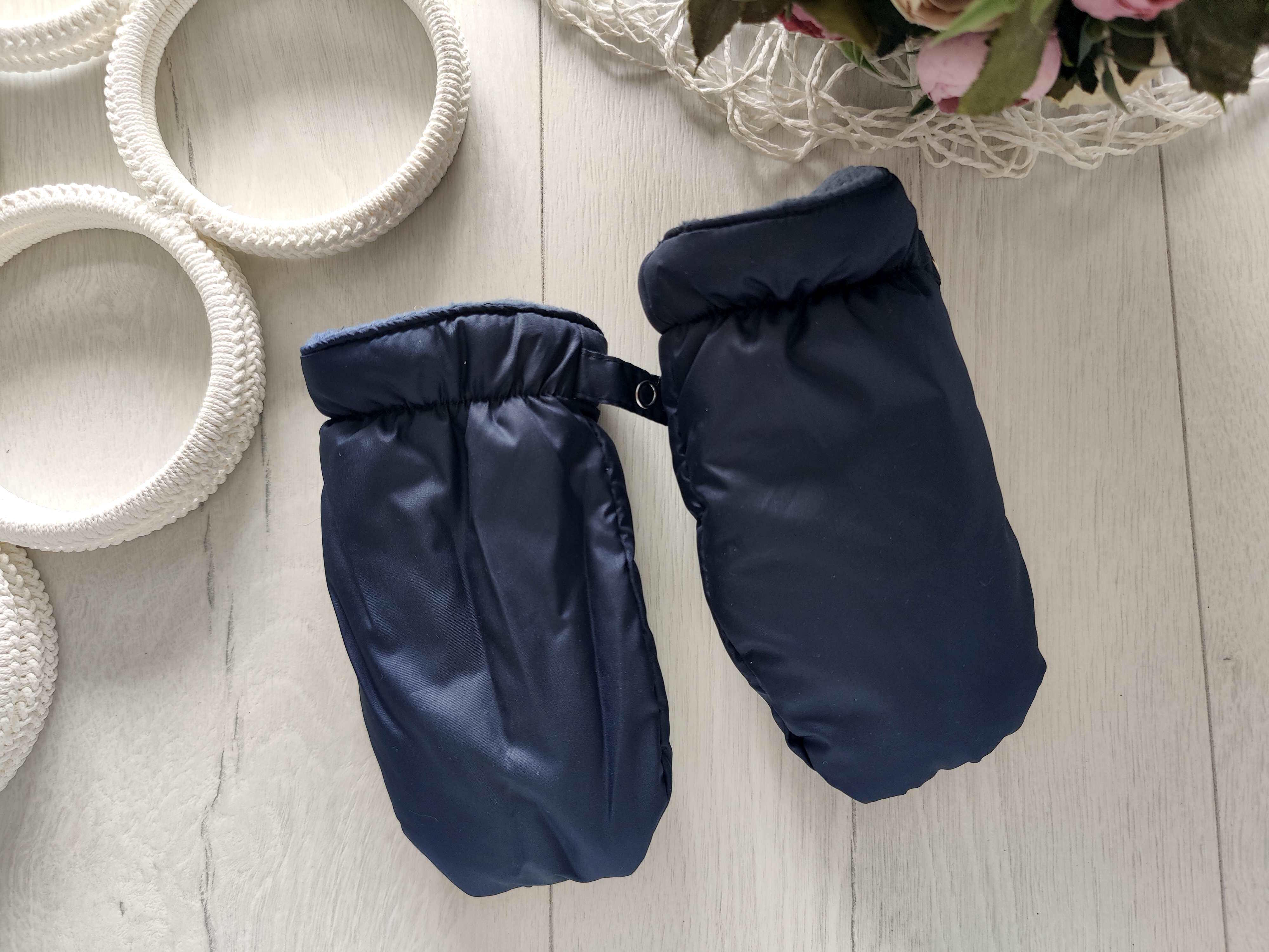 Дитячі краги на синтепоні, всередині фліс