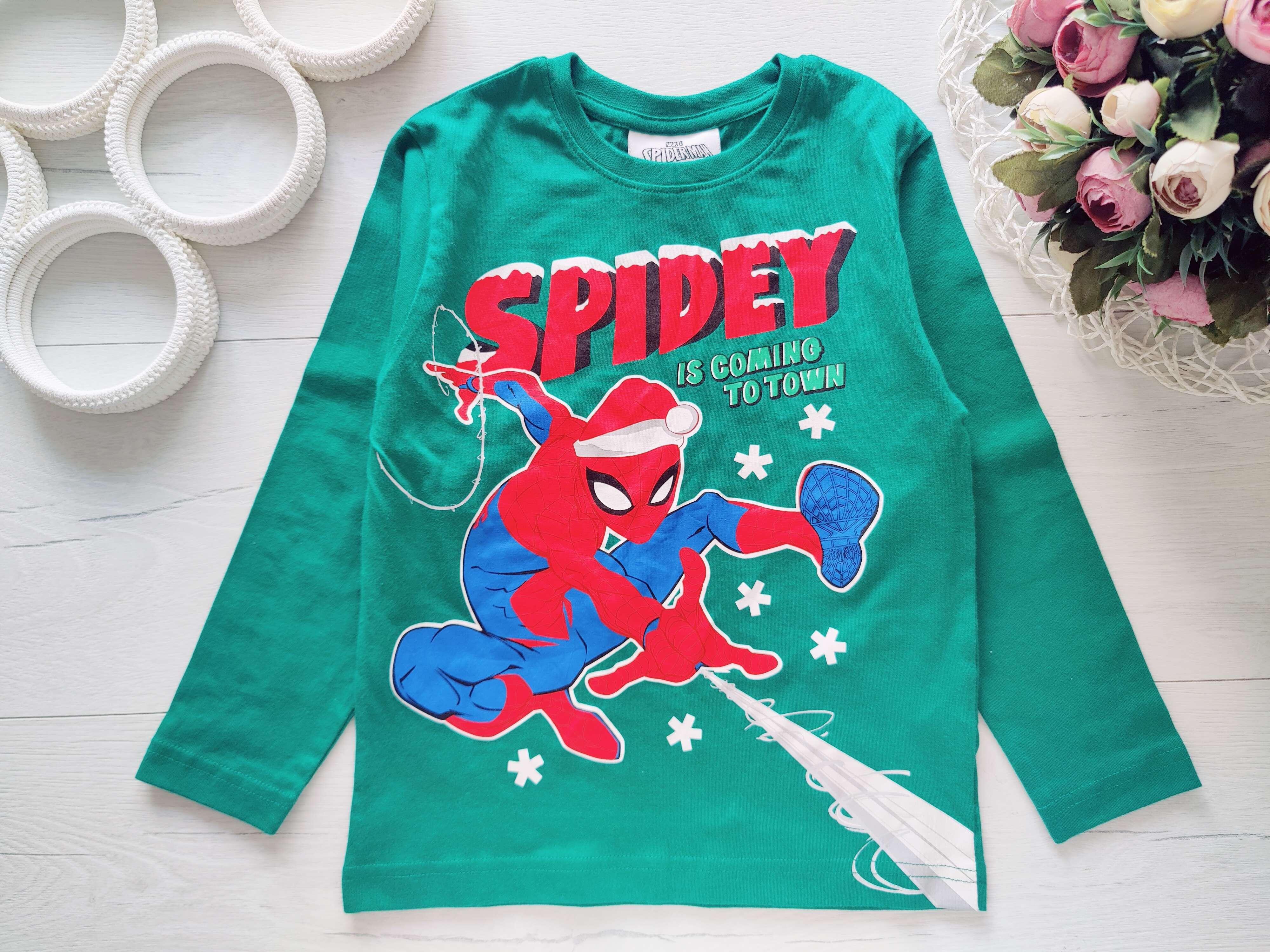 3,4 роки, зріст 104 Новорічний реглан спайдермен