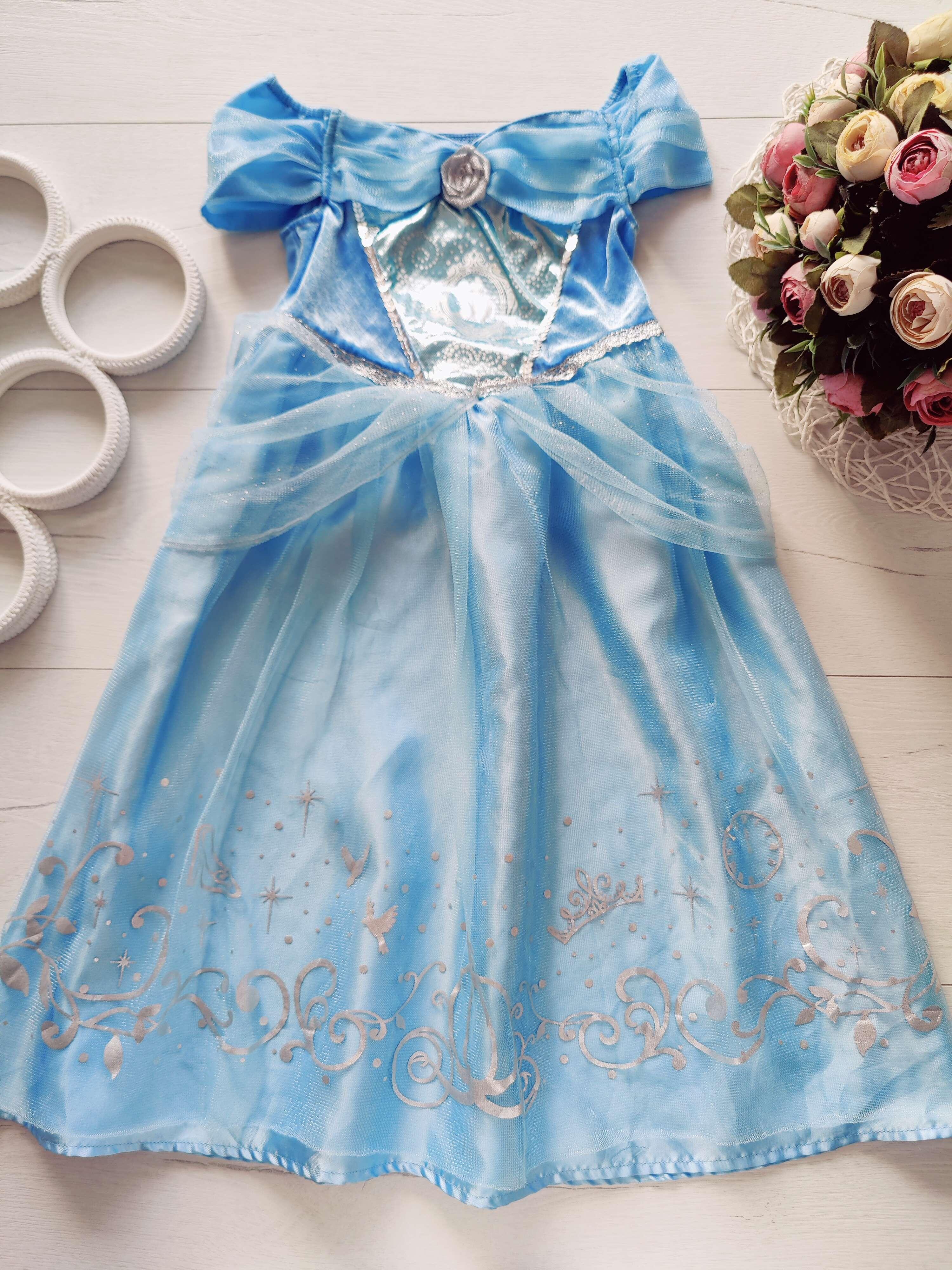 3,4 роки, зріст 104 Сукня карнавальна золушка