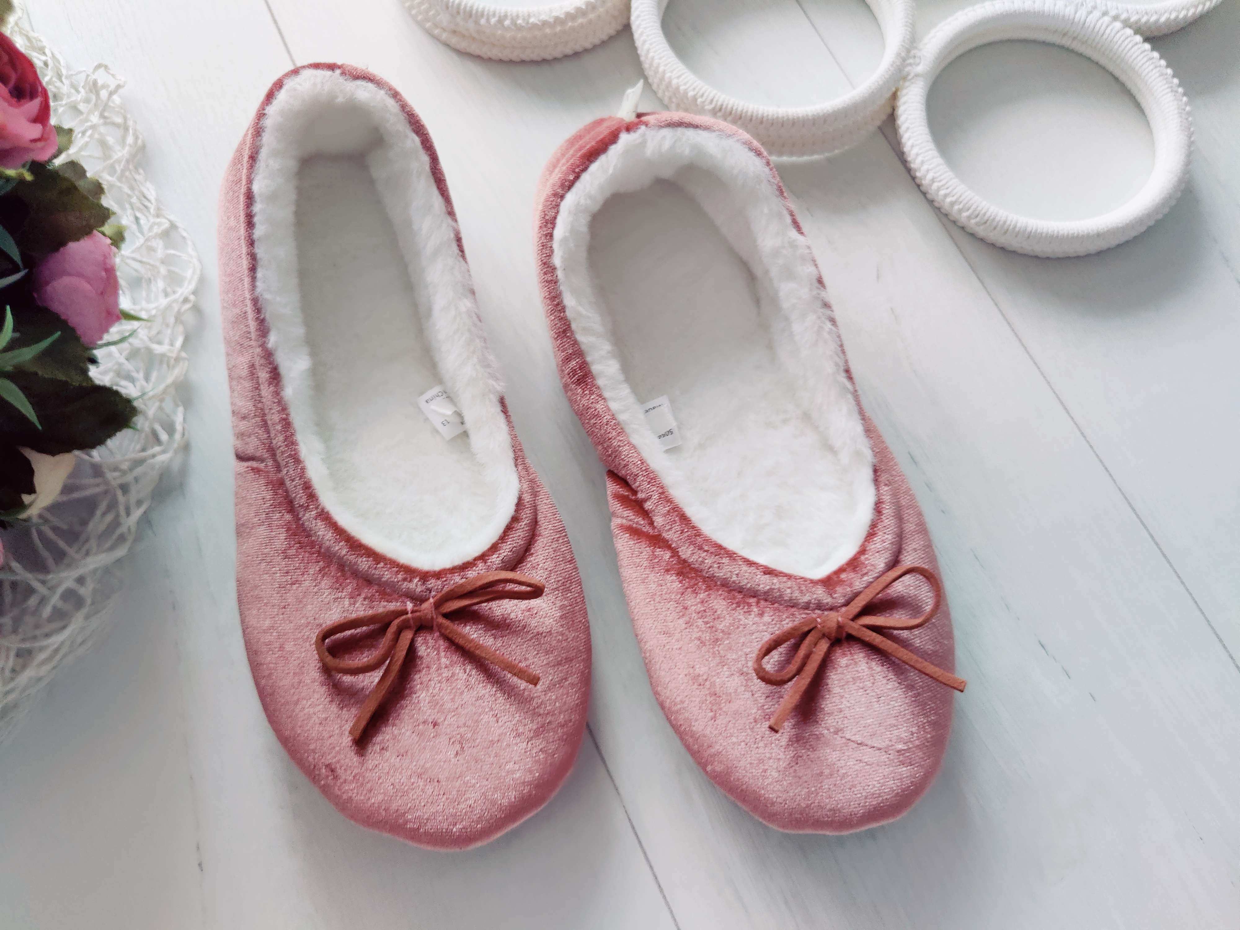 34 (22 см) Нові теплі домашні капці, теплі тапочки