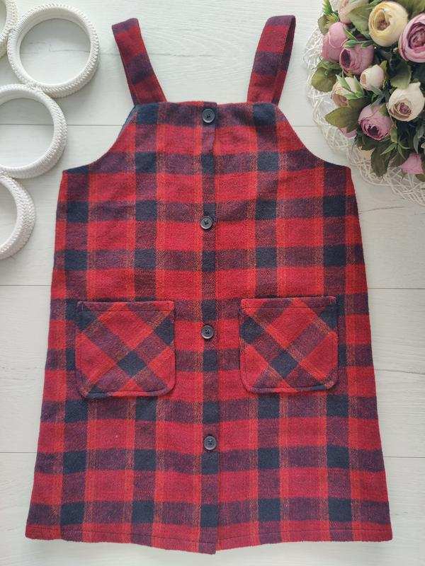 6,7 років, зріст 122 Теплий сарафан