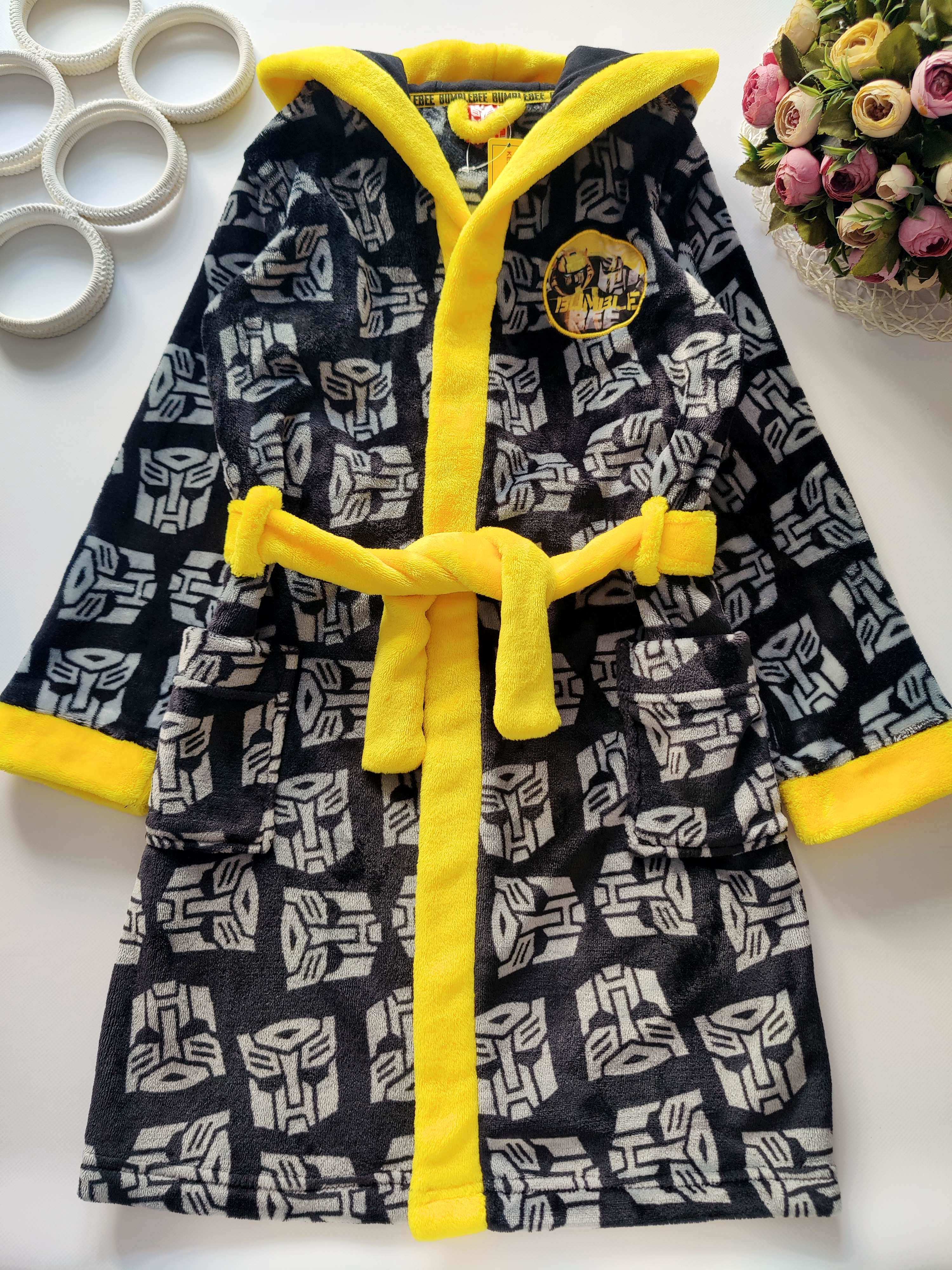 8 років, зріст 128 Новий дитячий махровий халат