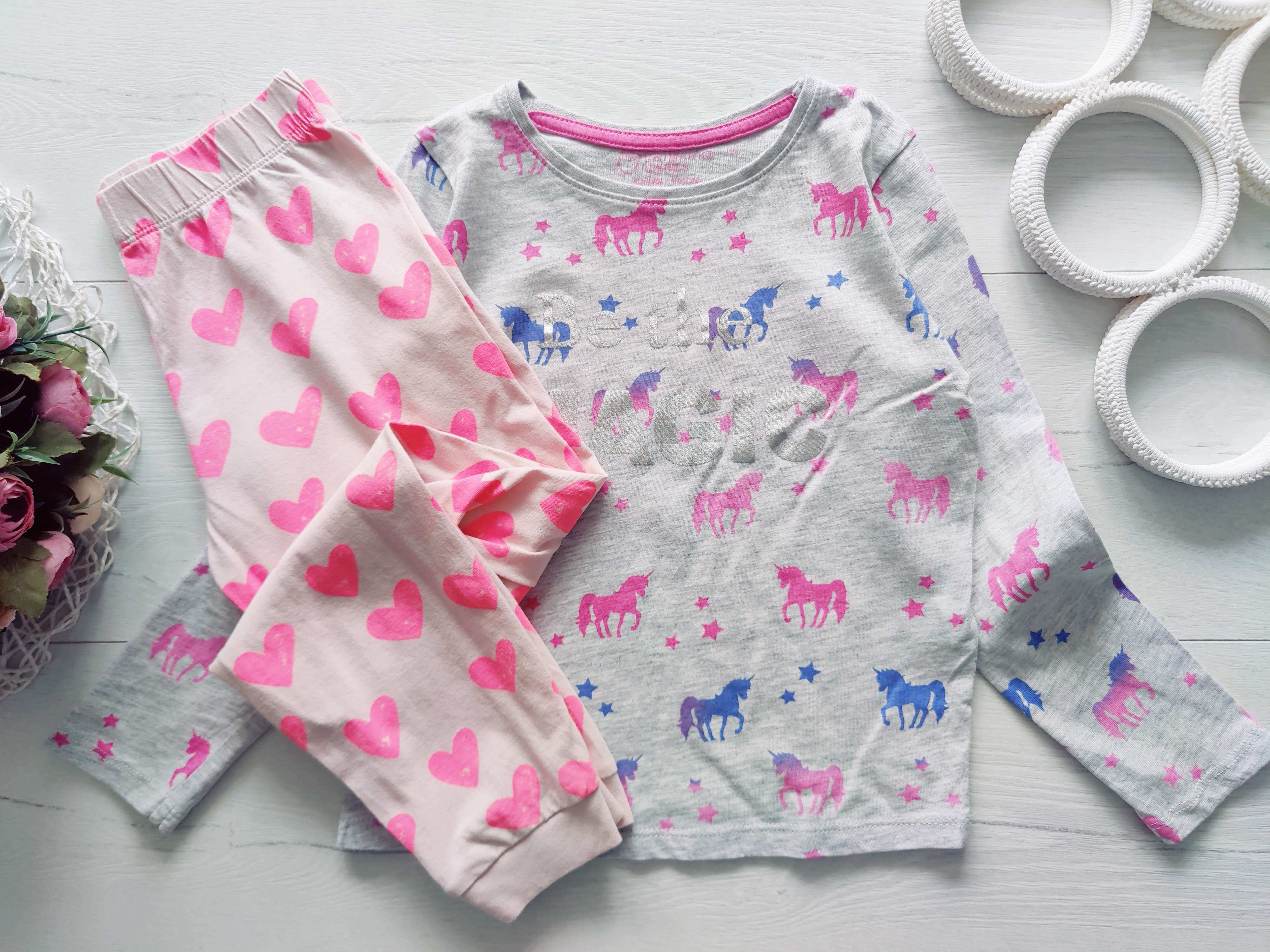 5,6 років, зріст 116,116 Трикотажна дитяча піжама, набірна