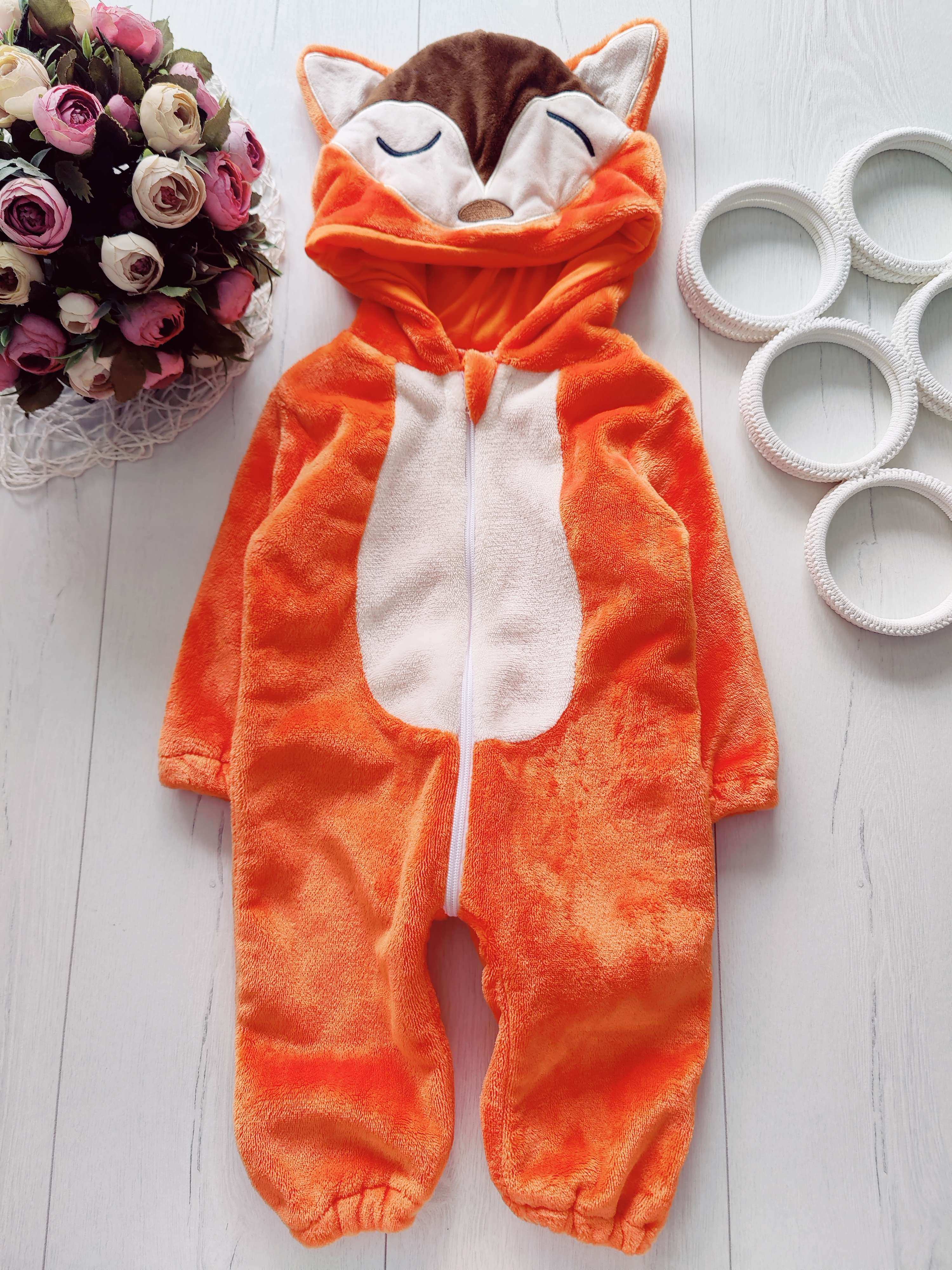 6,9 міс, зріст 70 Тепле дитяче кігурумі