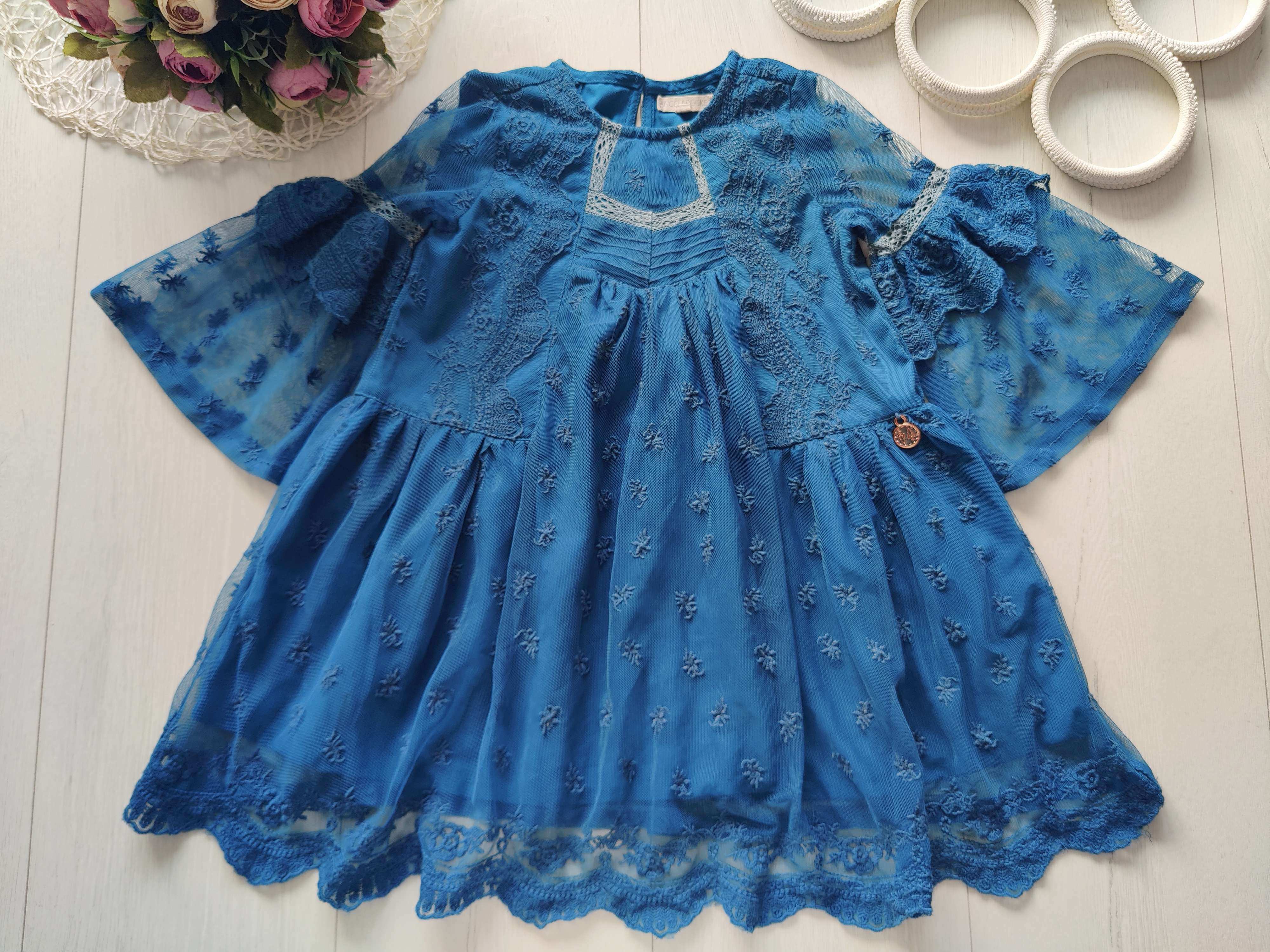 3 роки, зріст 98 Дитяча сукня ажурна