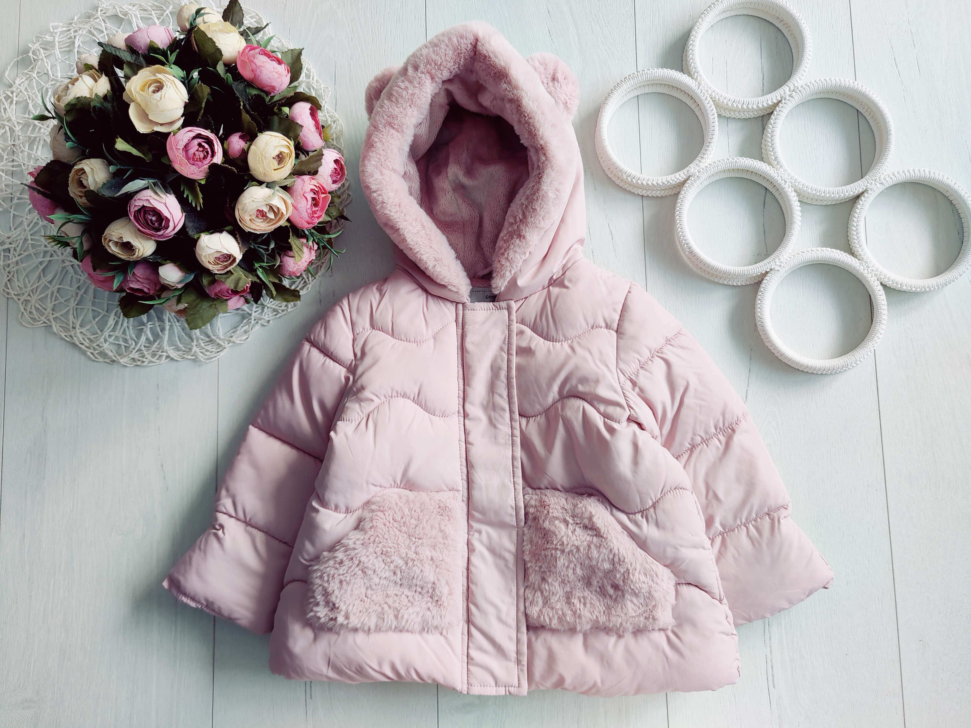 6,9 мес, рост 68,74 Теплая курочка на синтепоне