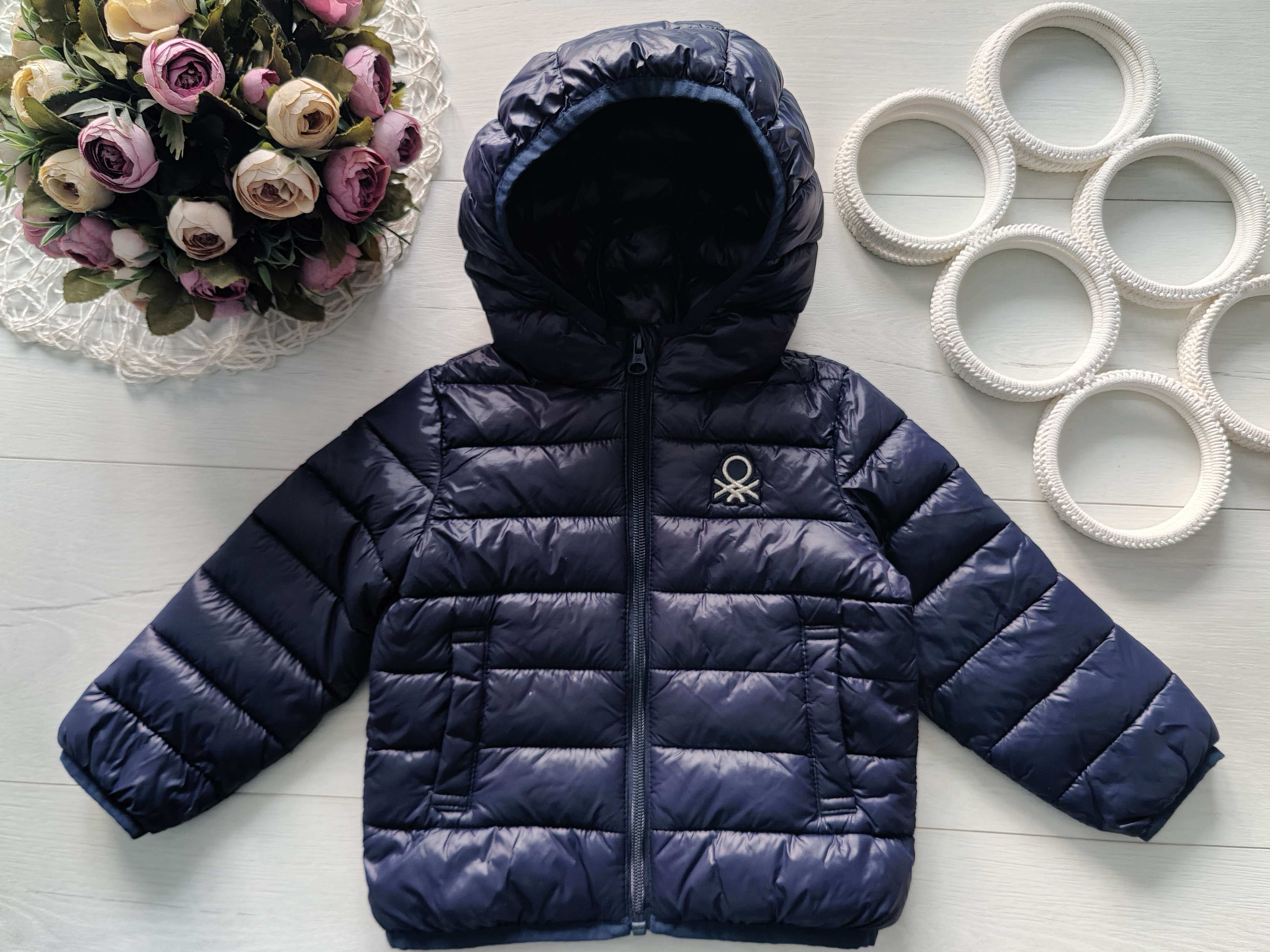 18,24 міс, зріст 90 Тепла демісезлнна курточка на синтепоні