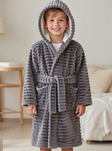 7,8 років, зріст 128 Дитячий теплий халат